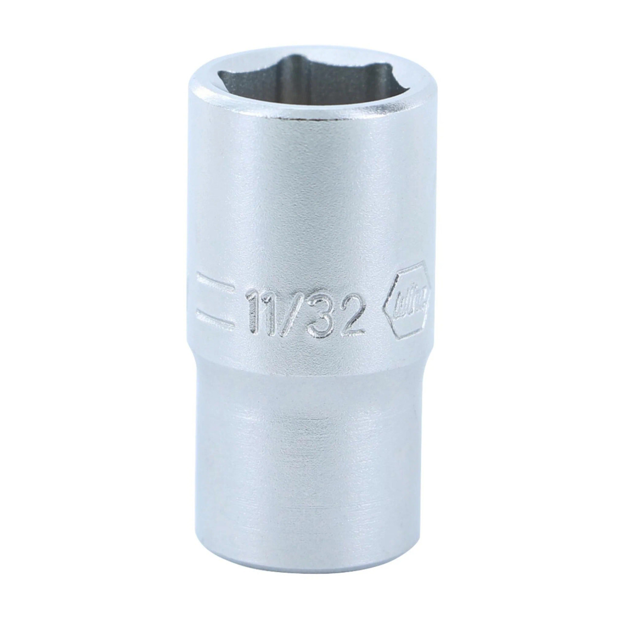 Wiha 33334 6 Point – 1/4 Inch Drive Socket – 11/32″ x 50mm