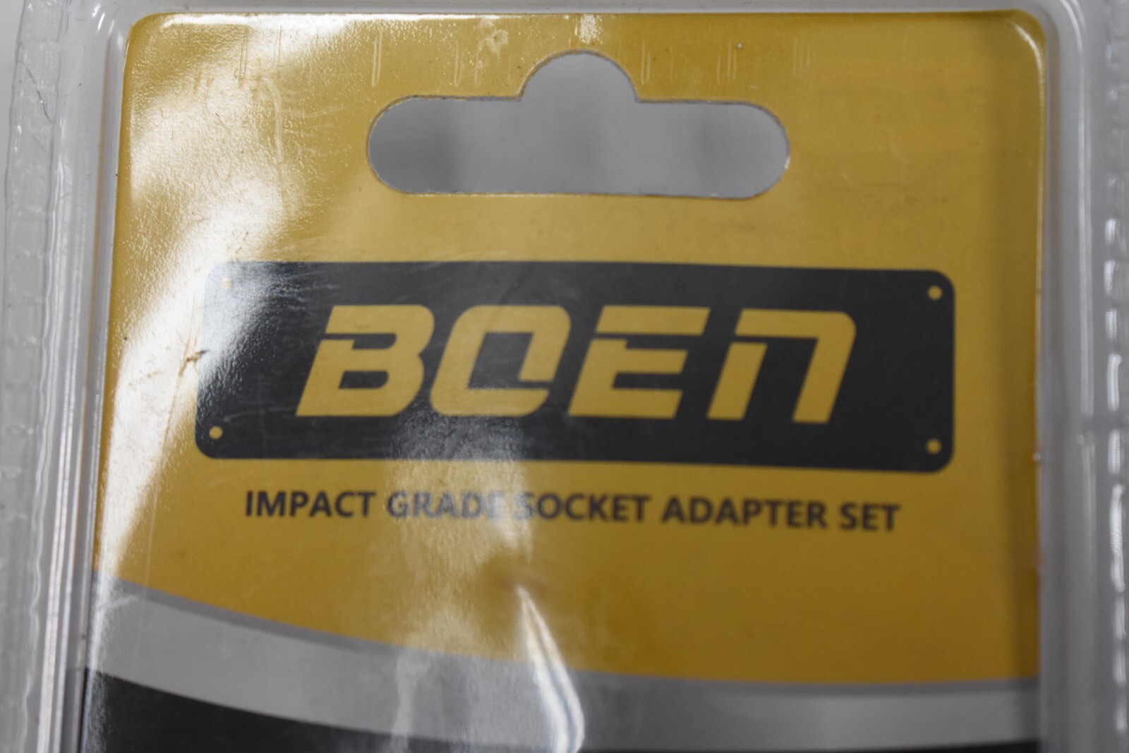 Boen Socket Adapter Set Hex Shank to 1/4″ x 3/8″ x 1/2″ Impact Driver 3 Piece