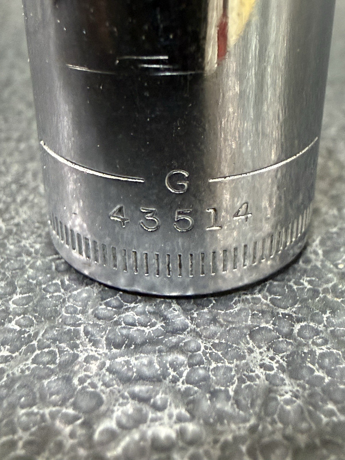 Vtg 13mm Craftsman G-Series P/N 43514 1/4″ Drive 6-Point Socket USA Made NOS