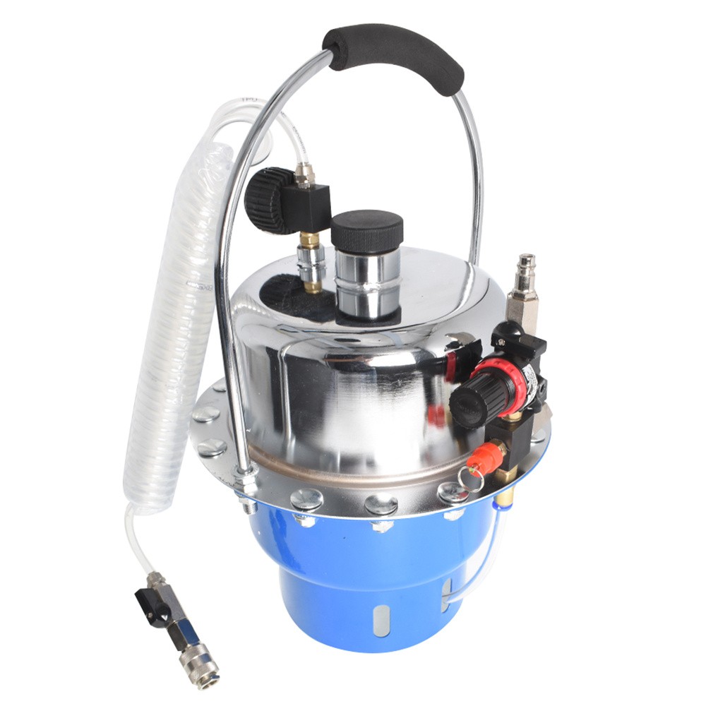 Portable Pneumatic Air Pressure Kit Brake & Clutch Bleeder Valve System Kit