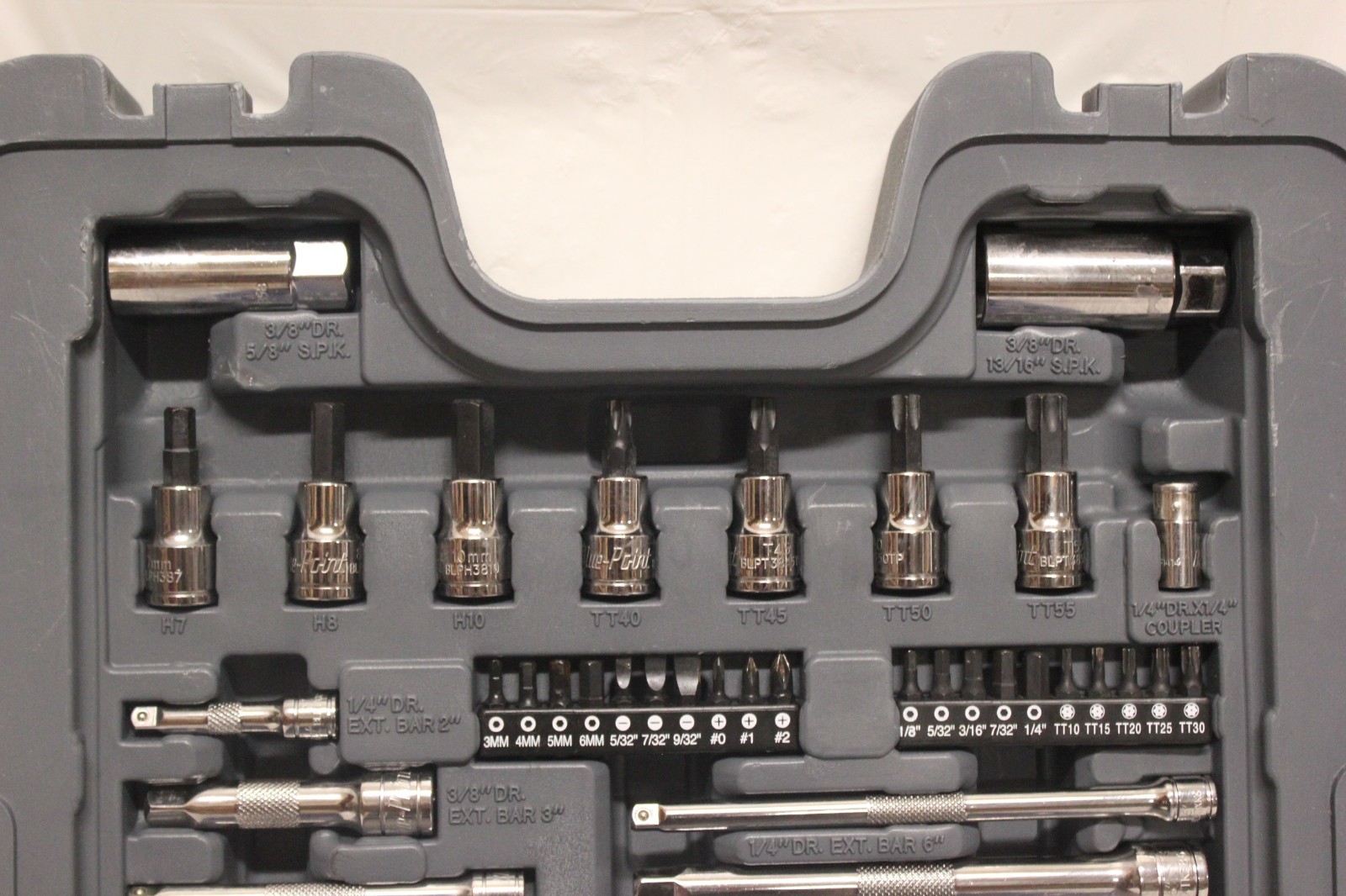 Blue-Point BLPGSSC155 155pc Combination Drive SAE/Metric Socket Set C1