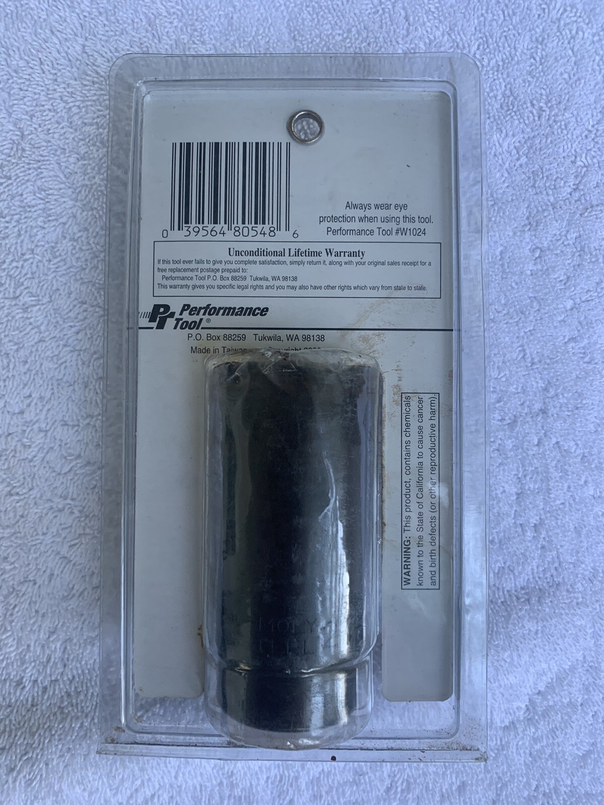 Performance Tool – (Size: 29 mm) 6 Point Axle Nut Socket [1/2-Inch Drive] *NEW**