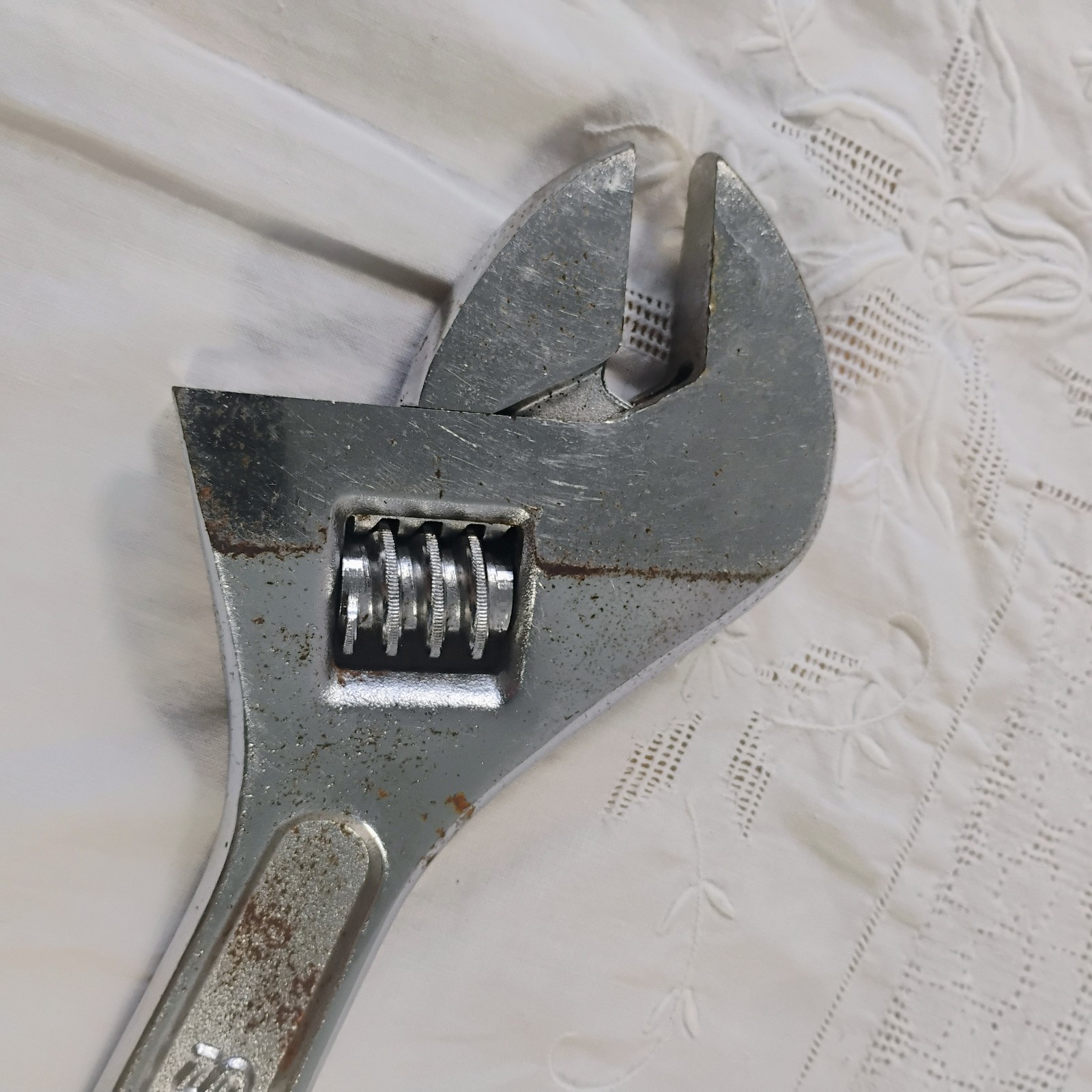 Sears 30877 15″ Inch Big Adjustable Crescent Wrench Chrome Alloy Made In Japan