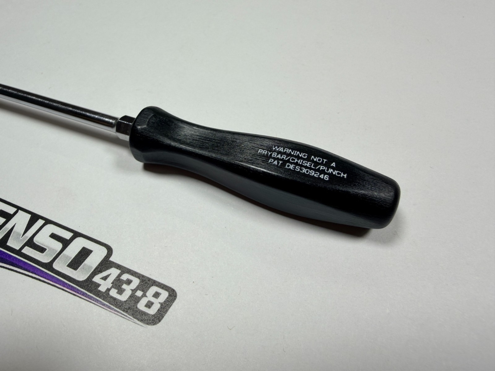 Snap-on Tools USA NOS RARE BLACK T15 Mini Hard Grip TORX Screwdriver SDT315BK