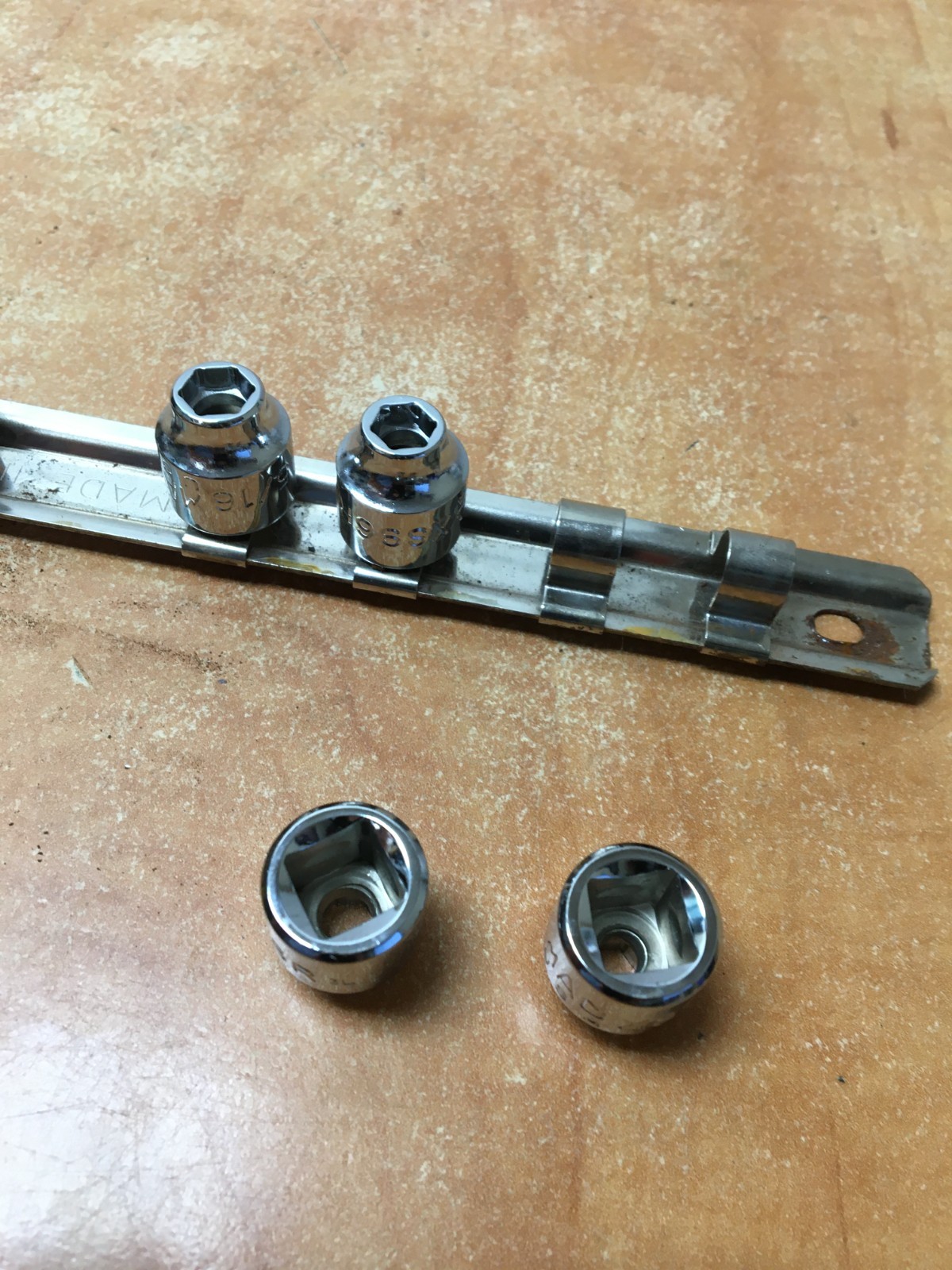 Mac USA Tools 3/8 Drive 11 Pc Extra Short Socket Set SAE 3/16-3/4″ READ
