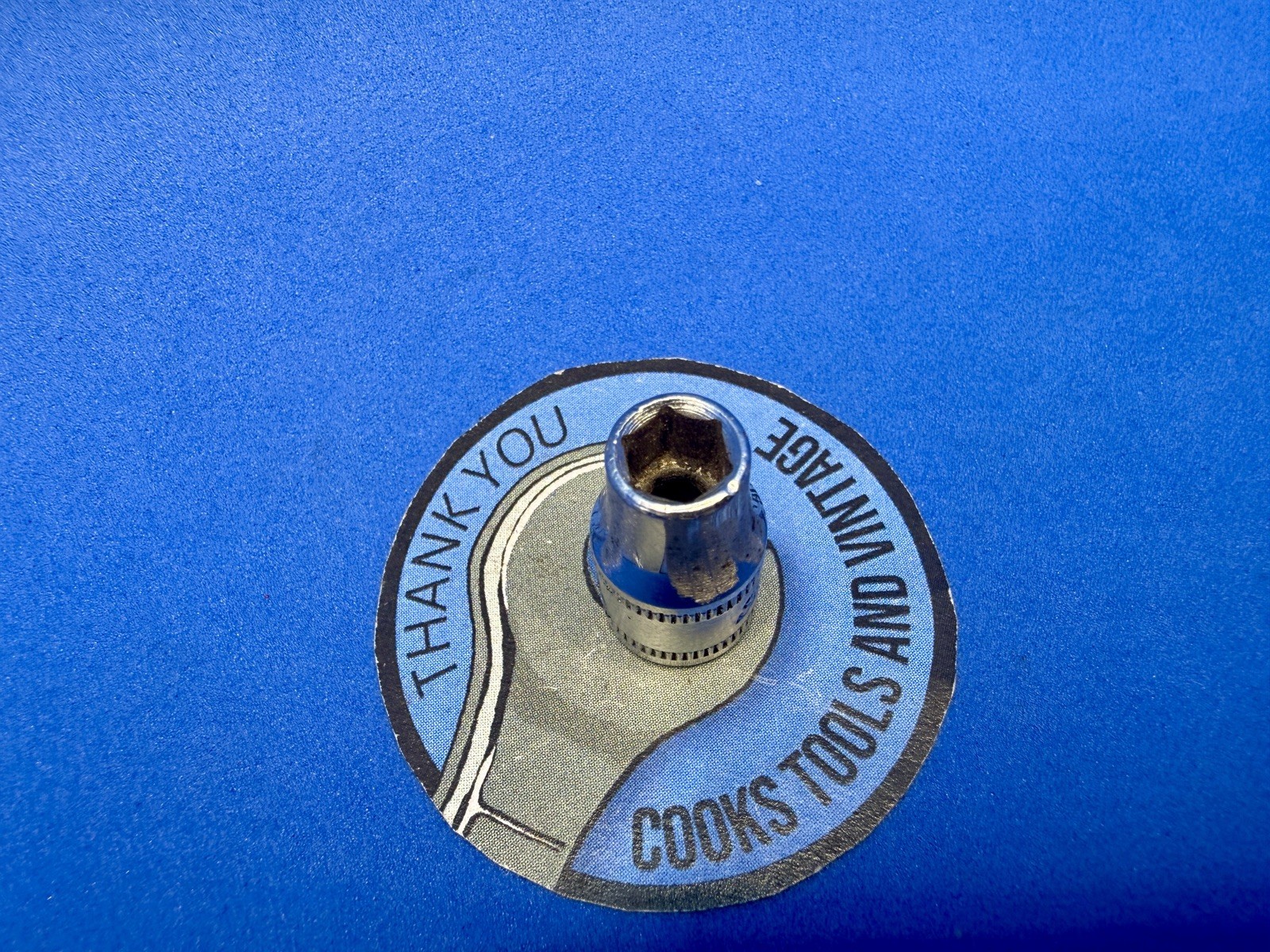 Snap-On 6mm Shallow 1/4 Socket 2.2cm LONG TMM6 #D4289