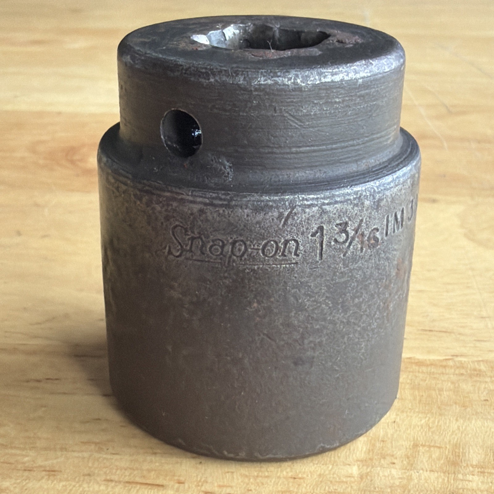 Snap On Tools 1-3/16″ 30mm Shallow Impact Socket 1/2″ Drive 6 Point IM380 USA