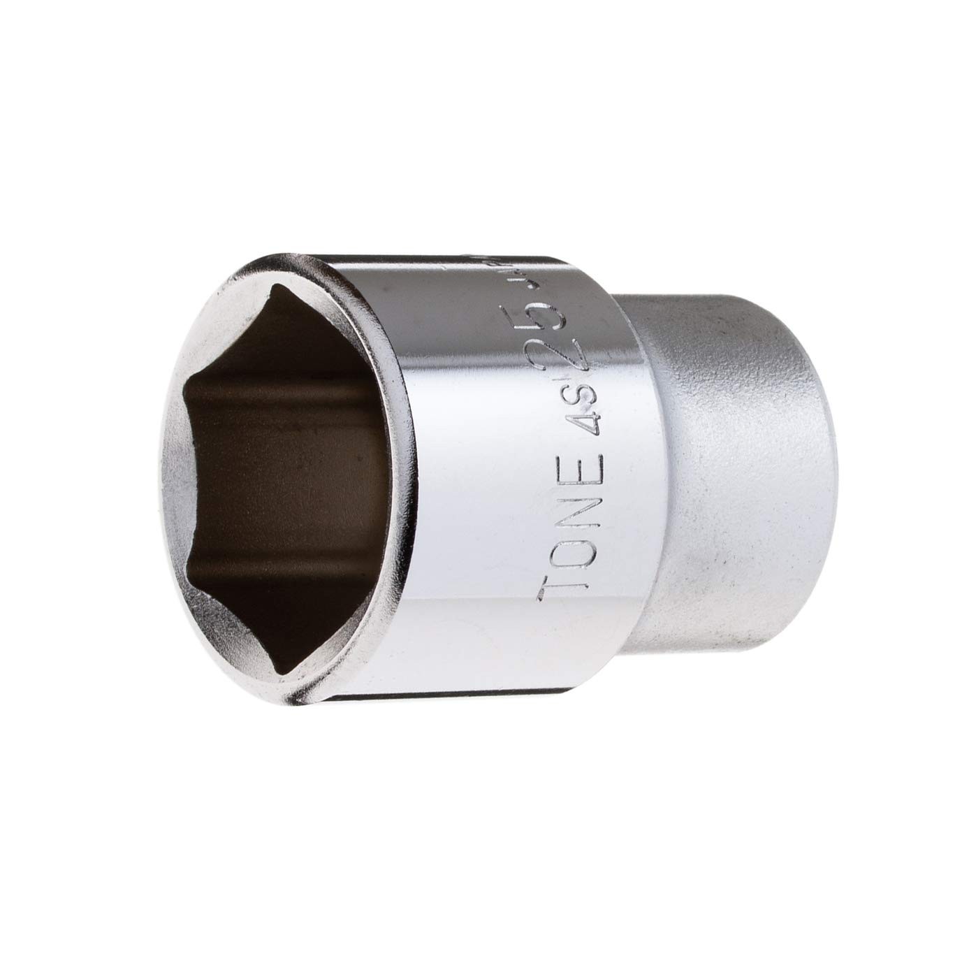 TONE 4S-25 Professional Hexagon Socket Wrench 25mm 1/2 inch Square Drive Tool