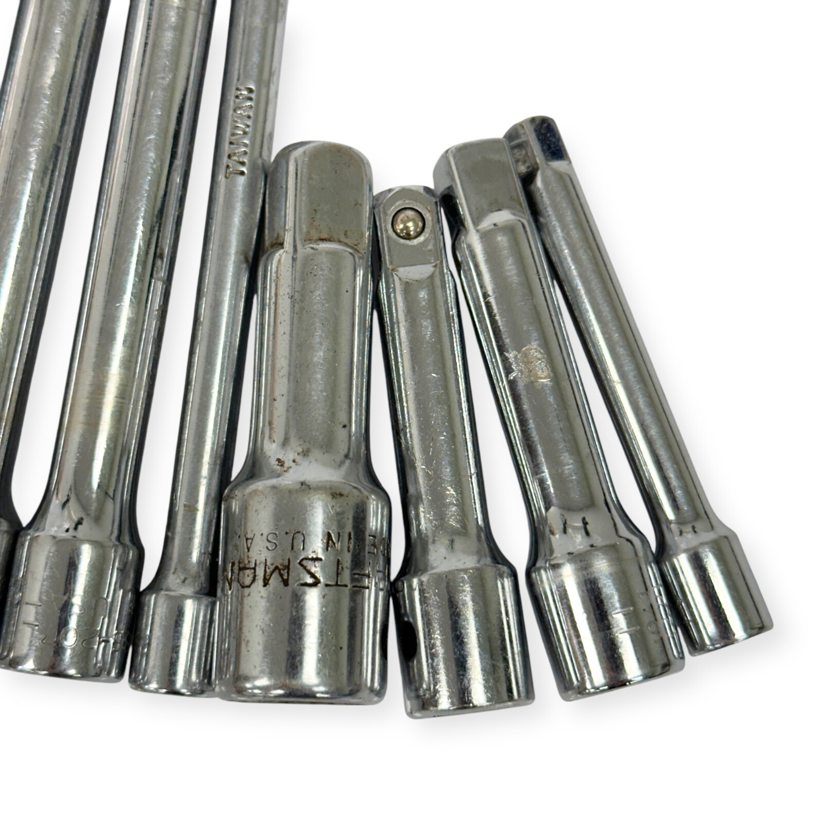 Craftsman, Husky and Assorted 3, 6, 7 in, 3/4, 3/8 in Extension Bar Set, 11 pcs