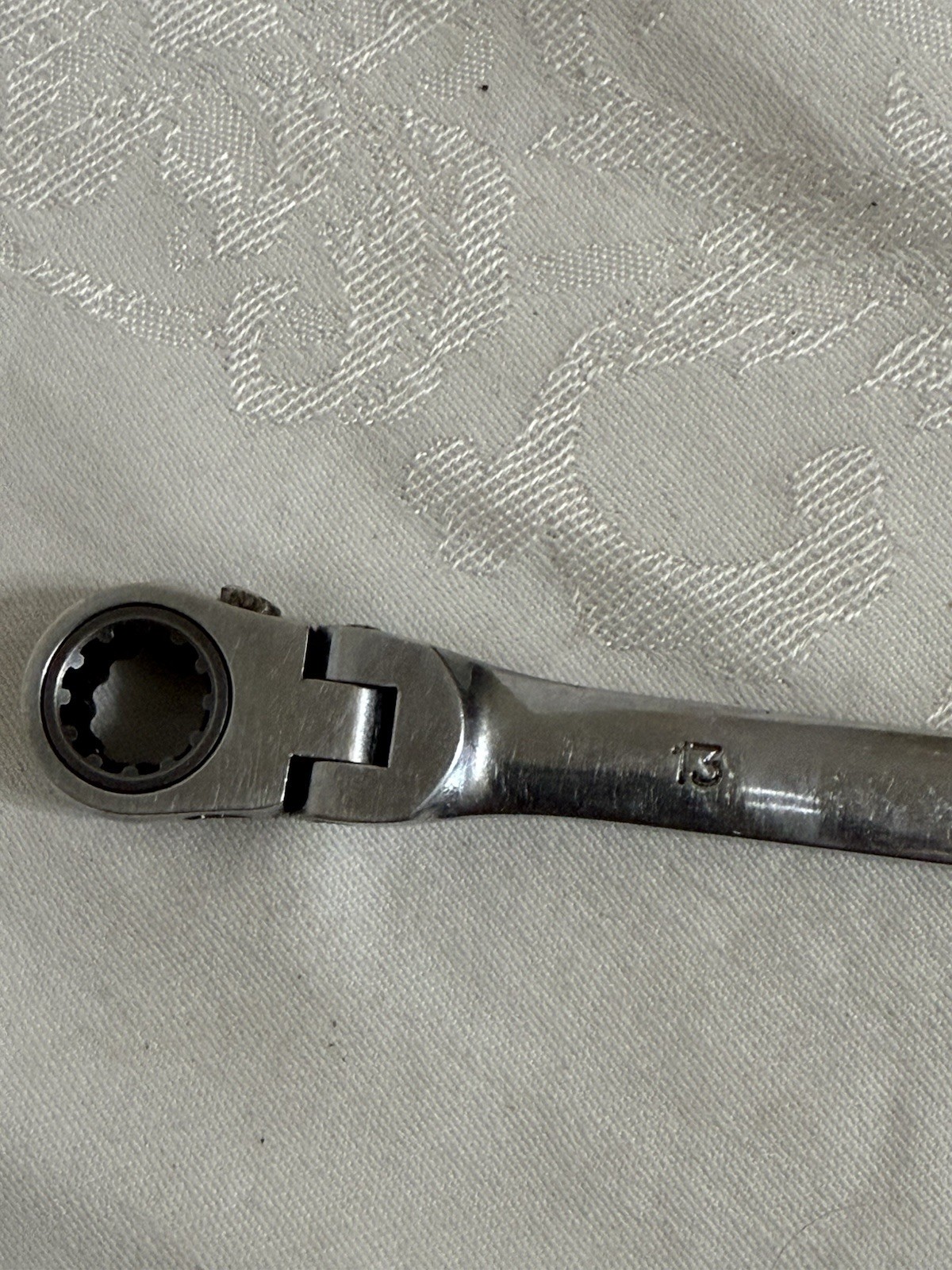 PLATINUM TECH RATCHETING WRENCH – 13mm x 15mm ratchet Boxed Pre Owned
