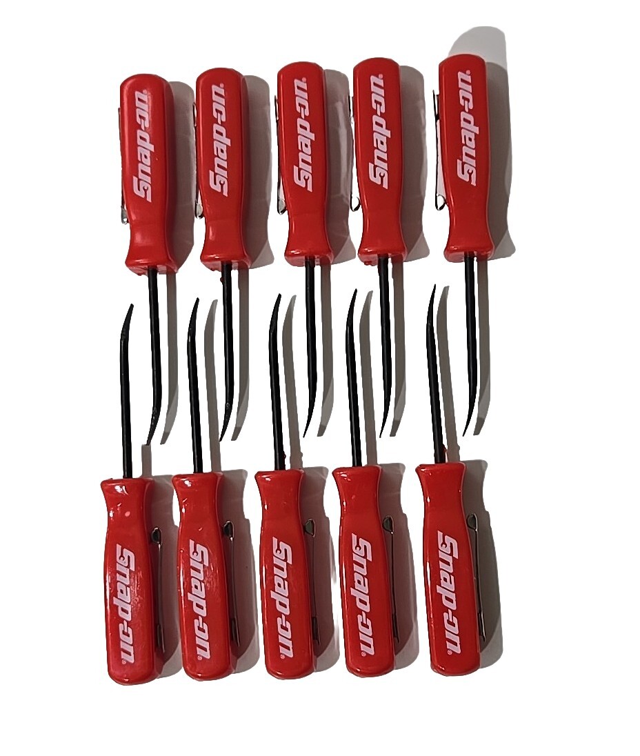 10X Red Snap on tools Promo PRY BAR screwdrivers per order pocket Clip + 2 GIFTS