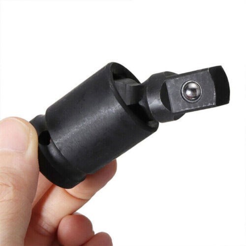 3Pcs 1/4″ 3/8″ 1/2″ Drive Impact Universal Joint Socket Swivel Set Sockets Tool