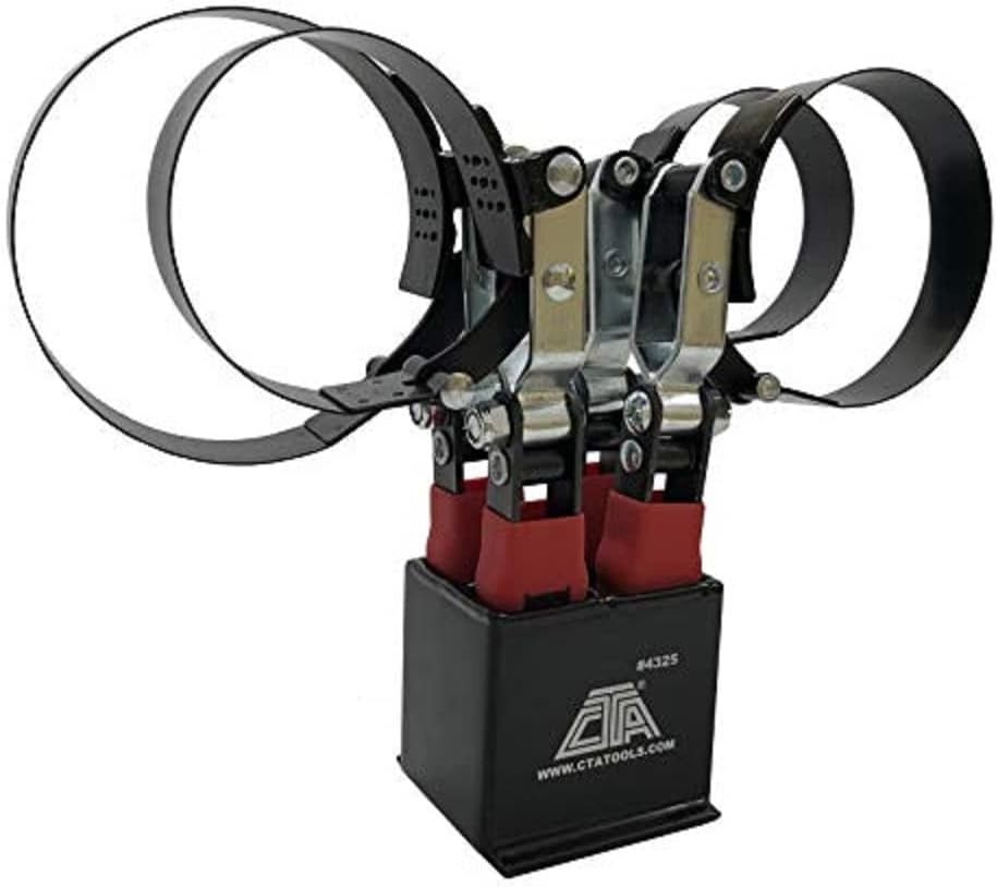 4325 Oil Filter Wrench Set with Stand 4-Piece Passenger Vehicle Repair