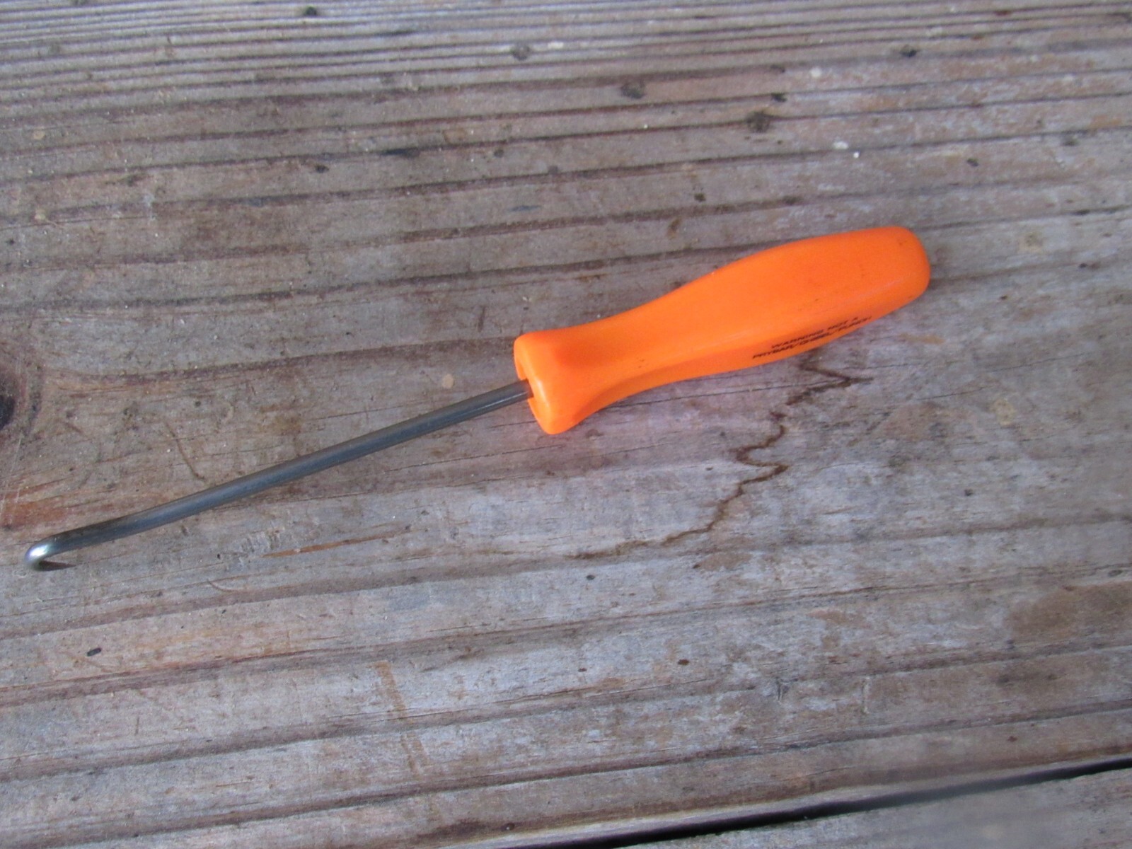 SNAP ON TOOLS SD3ASH ORANGE HARD SCREWDRIVER HANDLE MINI HOOK PICK SD3ASHO USA