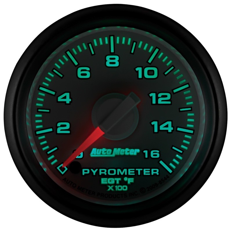 Autometer Factory Match 52.4mm Full Sweep Electronic 0-1600 Deg F EGT/Pyrometer