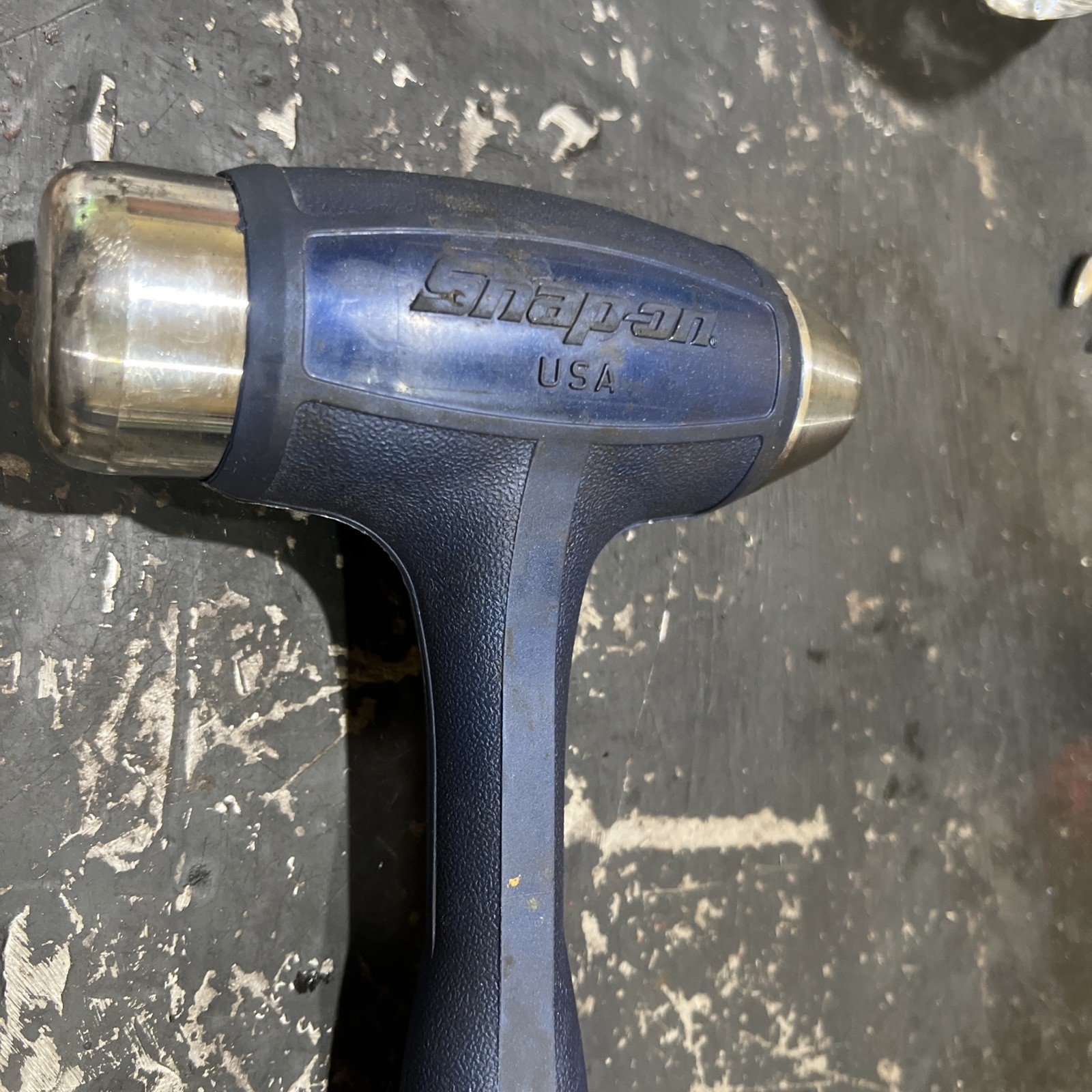 Snap-on Tools HBBD32 POWER BLUE 32oz / 900g Soft Grip Dead Blow Hammer – CLEAN