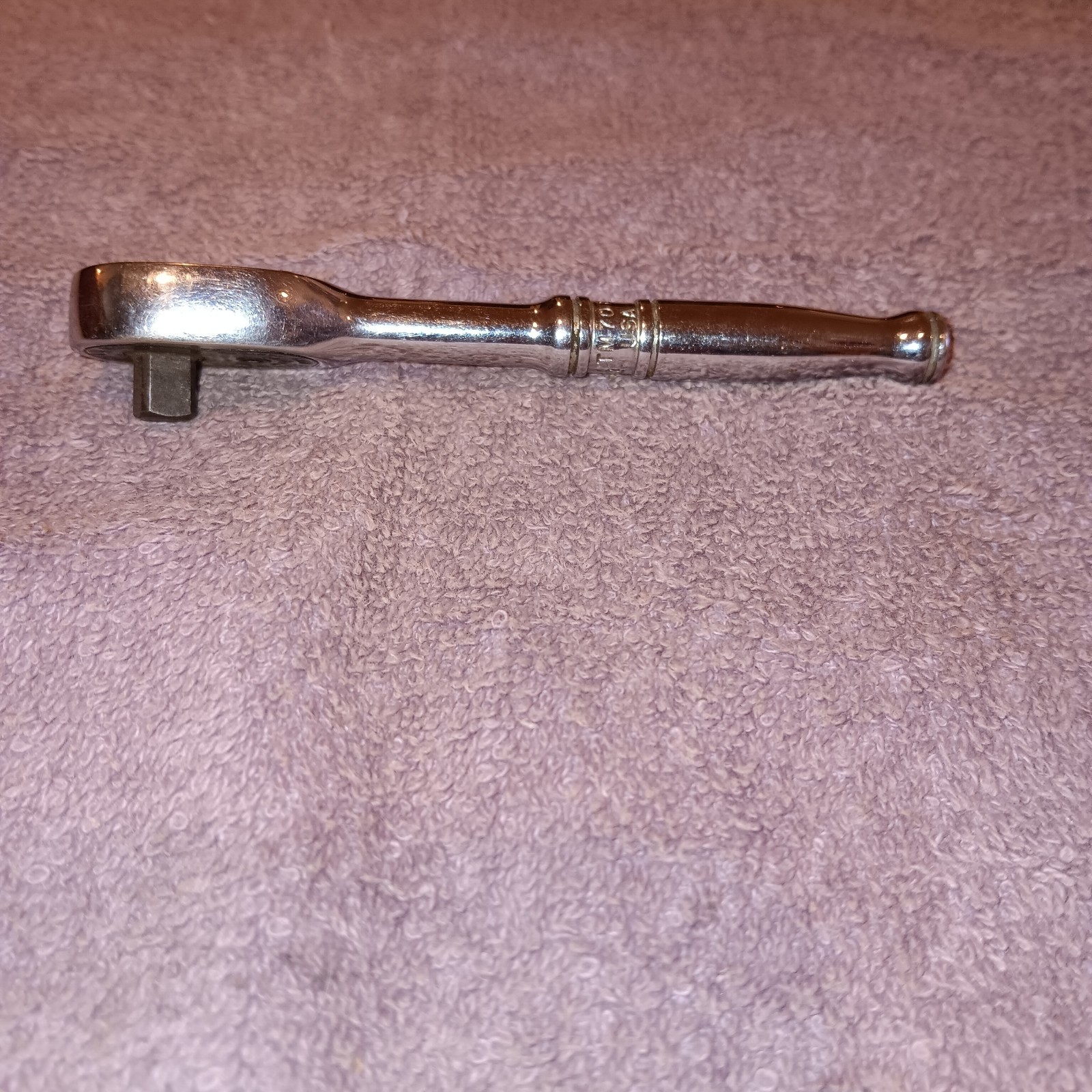 Vintage Snap On Tools 1/4” Drive Ratchet TM-70-B