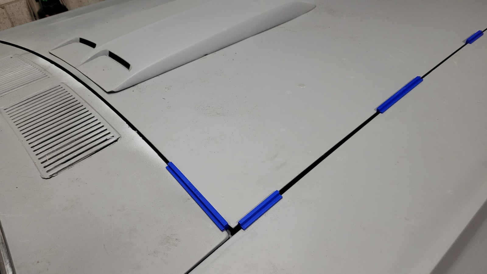 Body Panel Alignment Tool Set for Classic Cars 3D Printed PLA Gaps 1/8-1/4