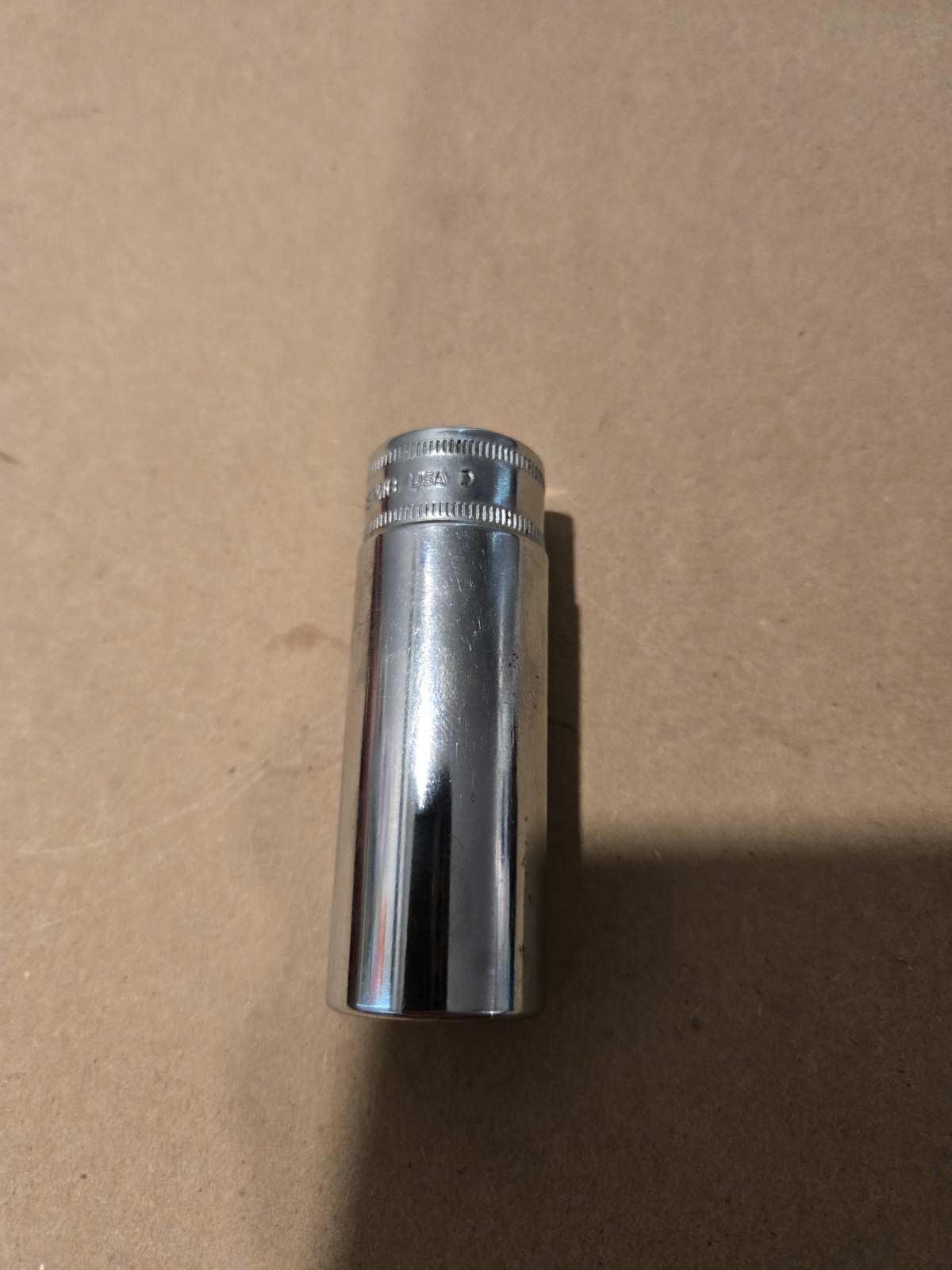 Snap On 3/8″ Drive 18MM 6PT Metric Deep Chrome Socket USA SFSM18