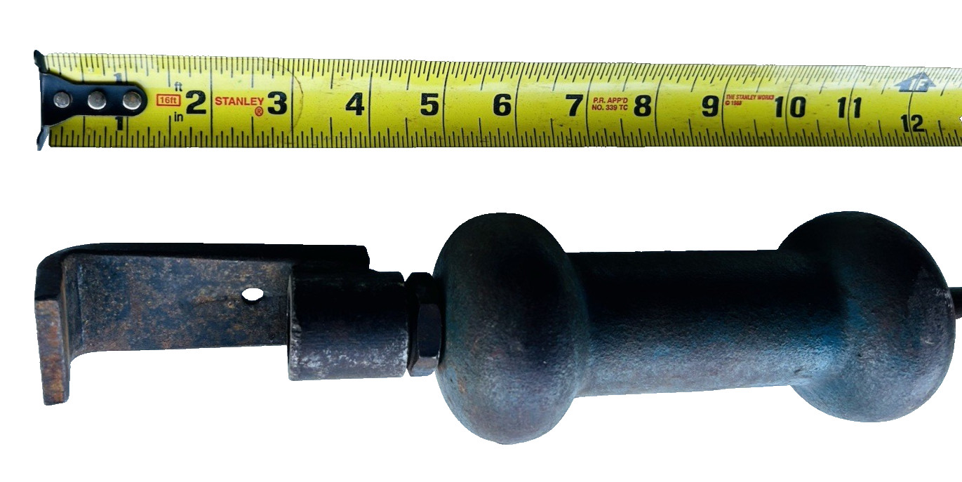 Vintage Heavy Duty Industrial Slide Hammer Approx. 27″ Long / 7.75 Lbs