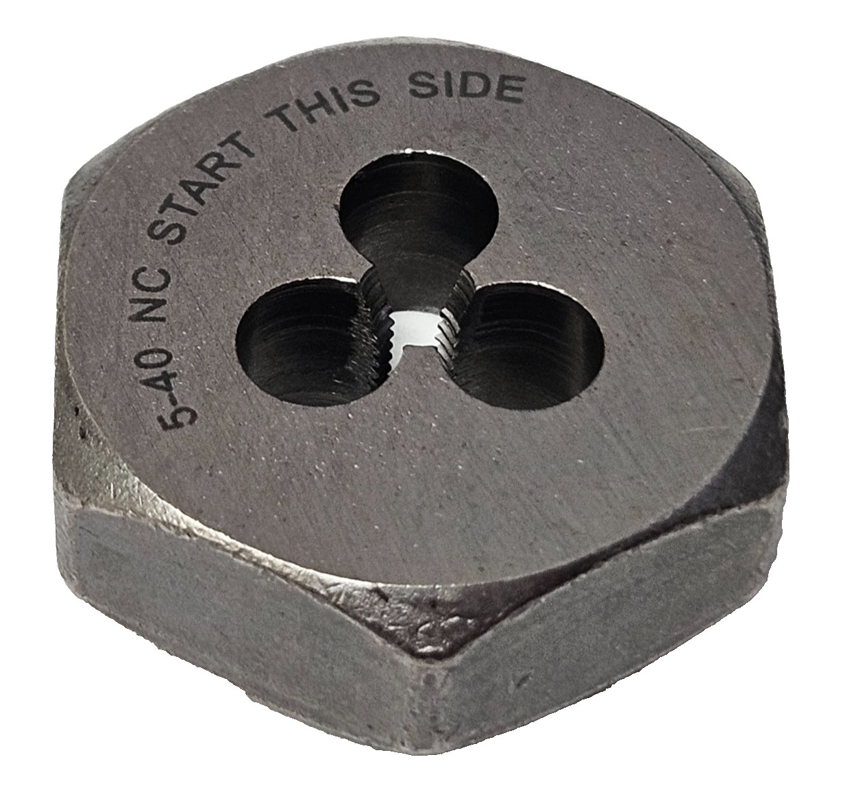 5-40 X 5/8 Hex Die Hanson 6116 Carbon Steel SAE USA RH Rethreading 5/40 SMALL!