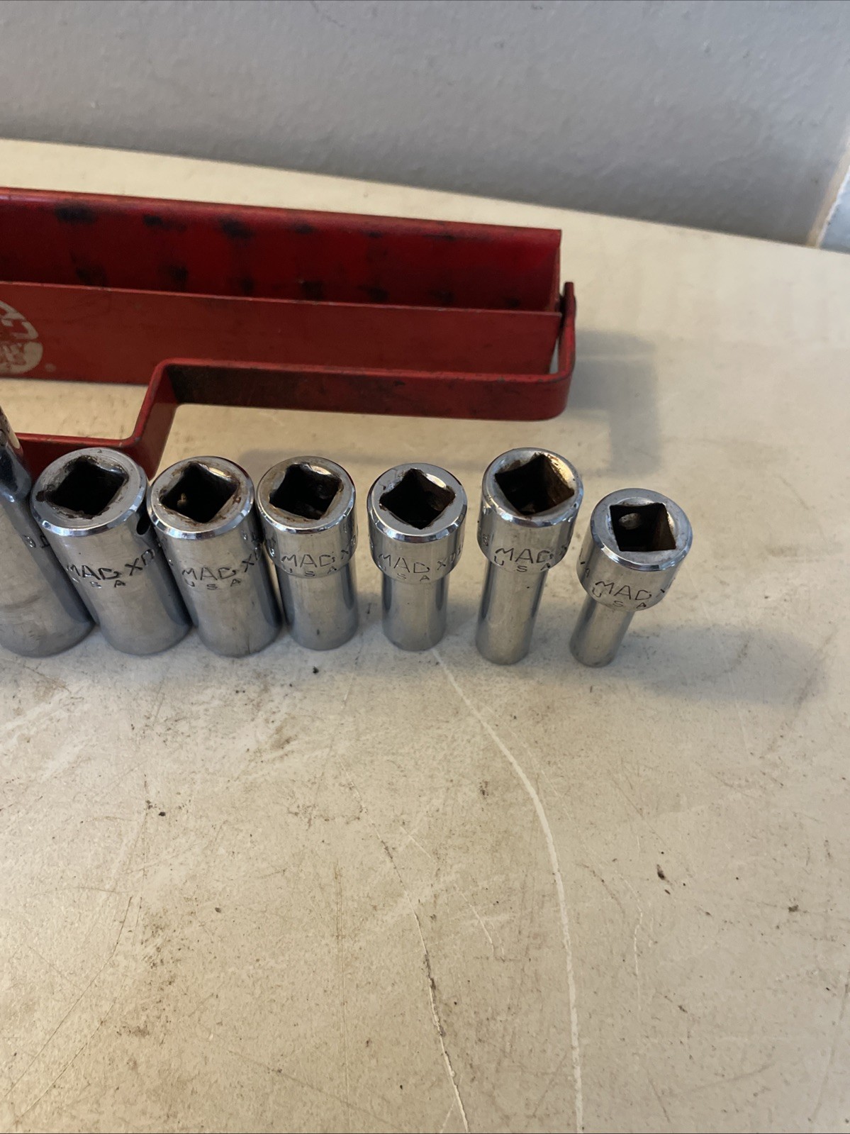 Mac XD Series 3/8″ Drive 6 Point SAE Deep Socket 12 Piece Set 1/4″- 15/16″