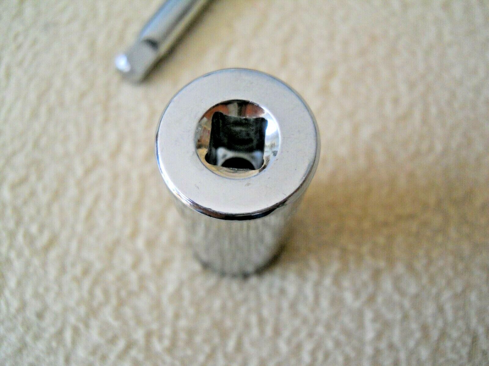 Vintage Jonnesway 1/4″ Drive 3″ Extension & 9/16″ Socket / NEW
