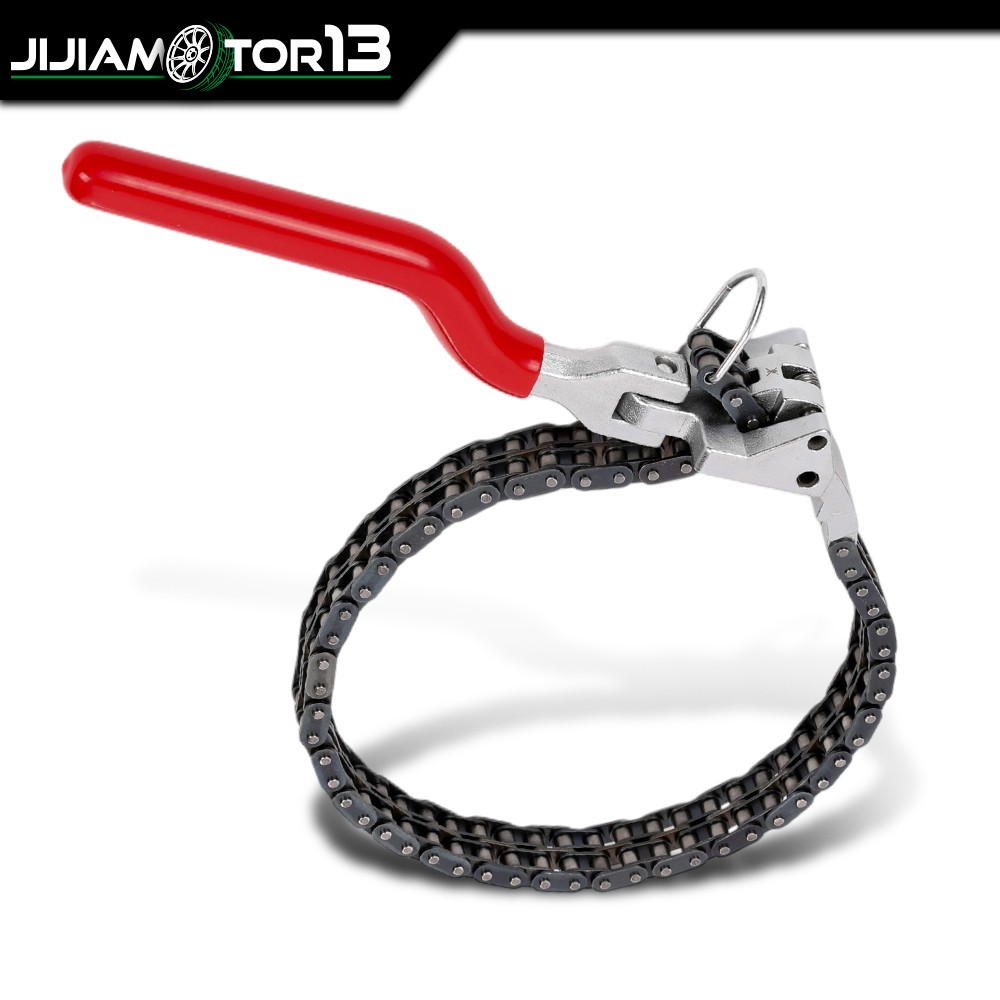 Heavy-Duty Ratcheting Chain Wrench Oil Filter Change Pipe Fittings 60-160mm