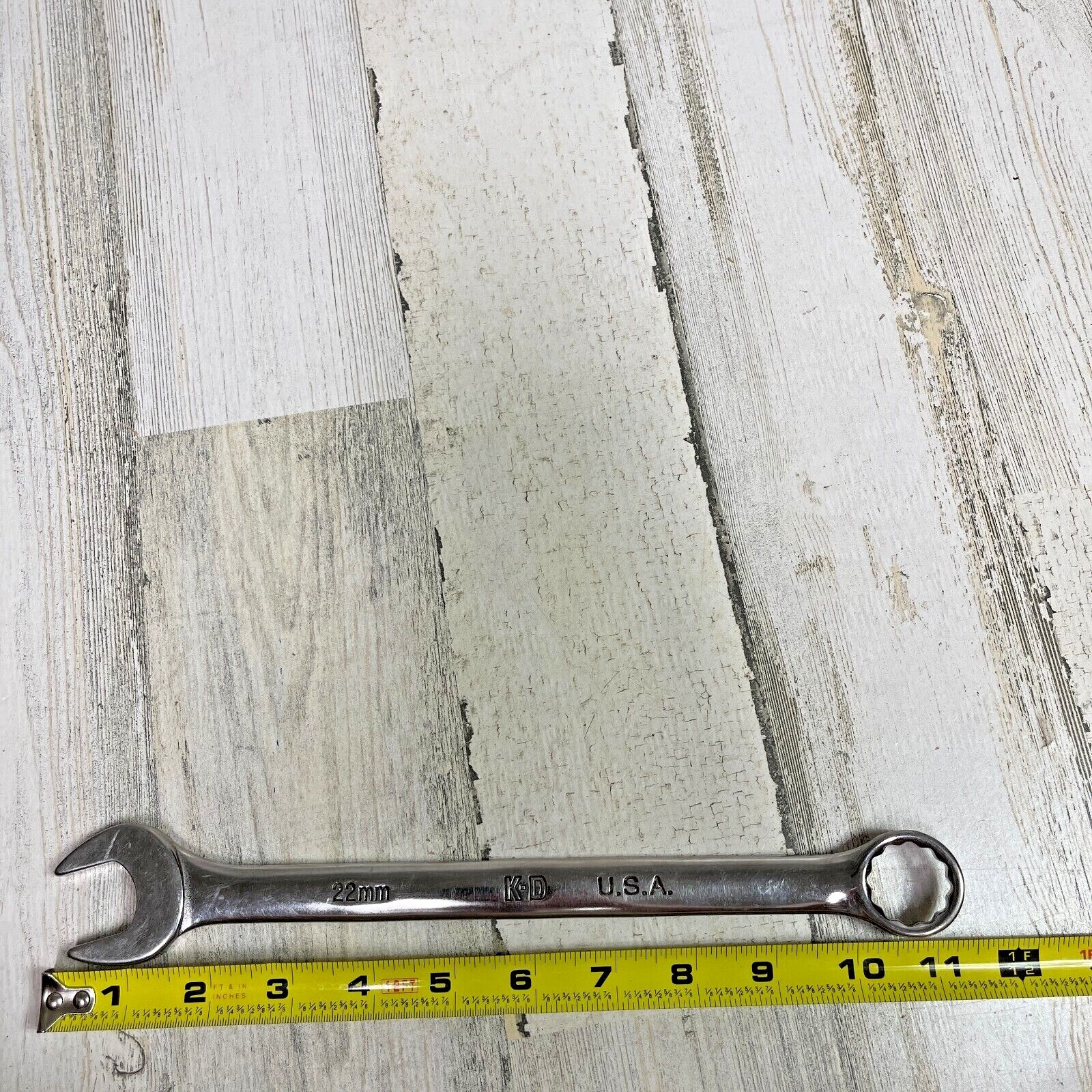 22mm KD Combination End Wrench – Part Number 63622 – Made in USA K-D