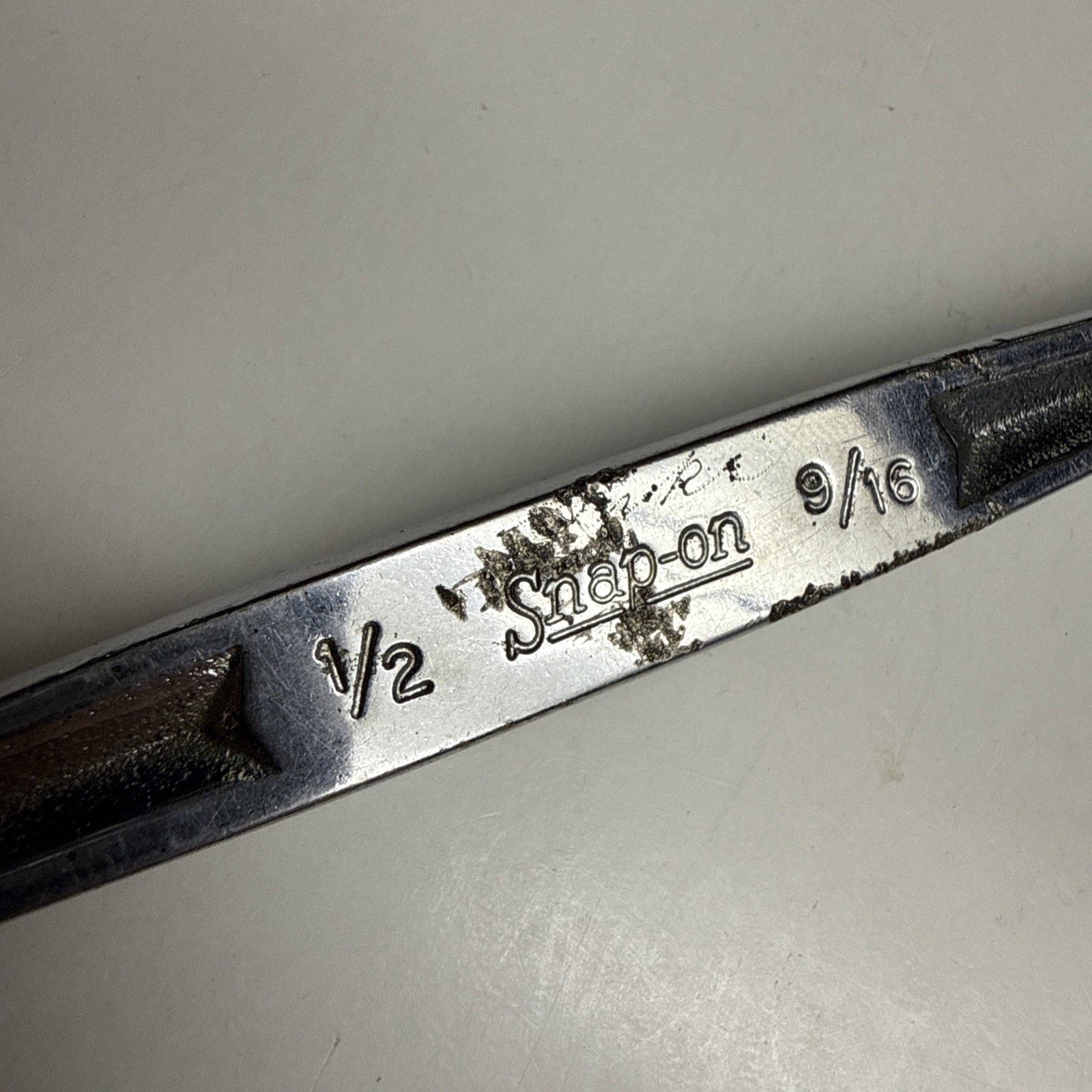 Snap-On FH1618C 12 Pt 1/2» x 9/16» Double Flex Head Socket Wrench 8-1/2» Long