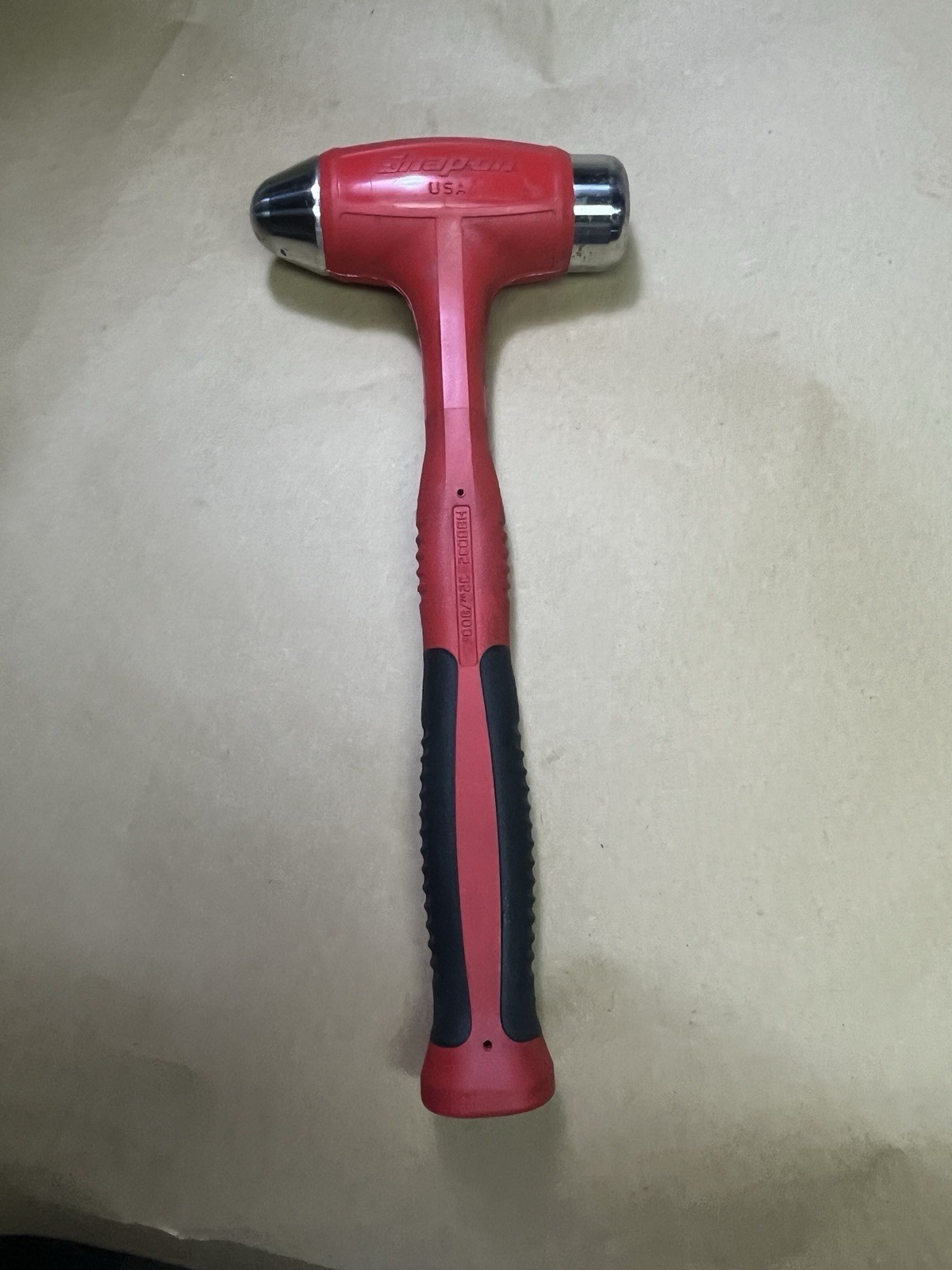 Snap-On Tools HBBD32 Red Ball Peen Dead Blow Hammer 32 Ounce USA