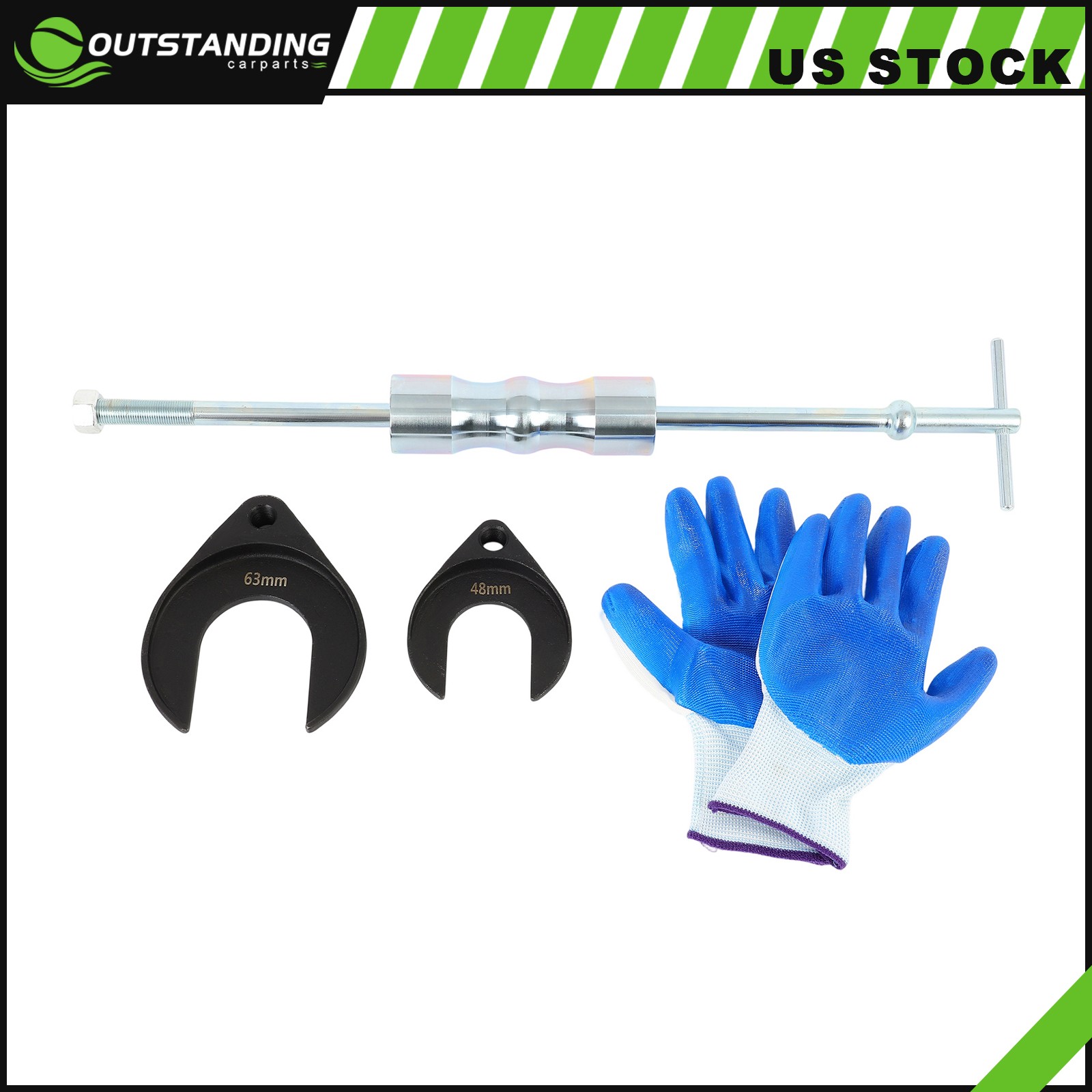 Inner CV Axle Removal Tool W/ Slide Hammer & CV Joint Puller Universal Set