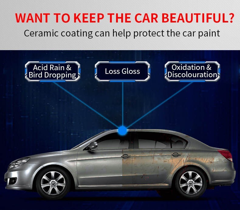 CAR SCRATCH REMOVER SPRAY  CERAMIC COATING PAINT FANTASTIC XML (10 oz Bottle)
