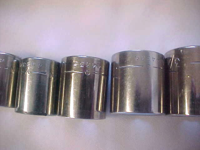 Craftsman Tools 9Pc. 3/8″ Drive 12Pt. Socket Set 3/8″-7/8″, #34438 USA G&V Vtg
