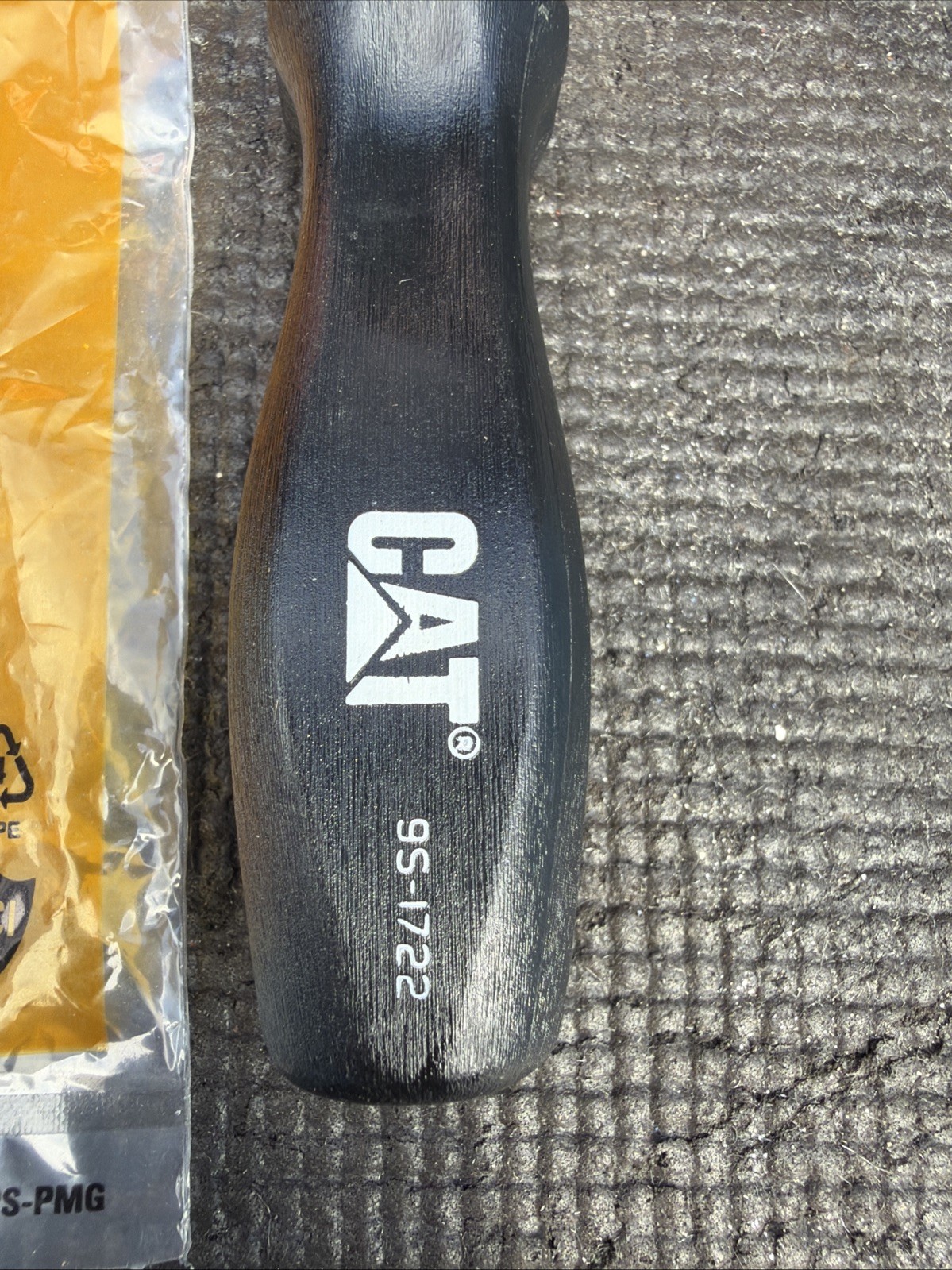 Rare Caterpillar CAT tools By Snapon USA 1/4” Spinner Screwdriver Black Hard Hdl