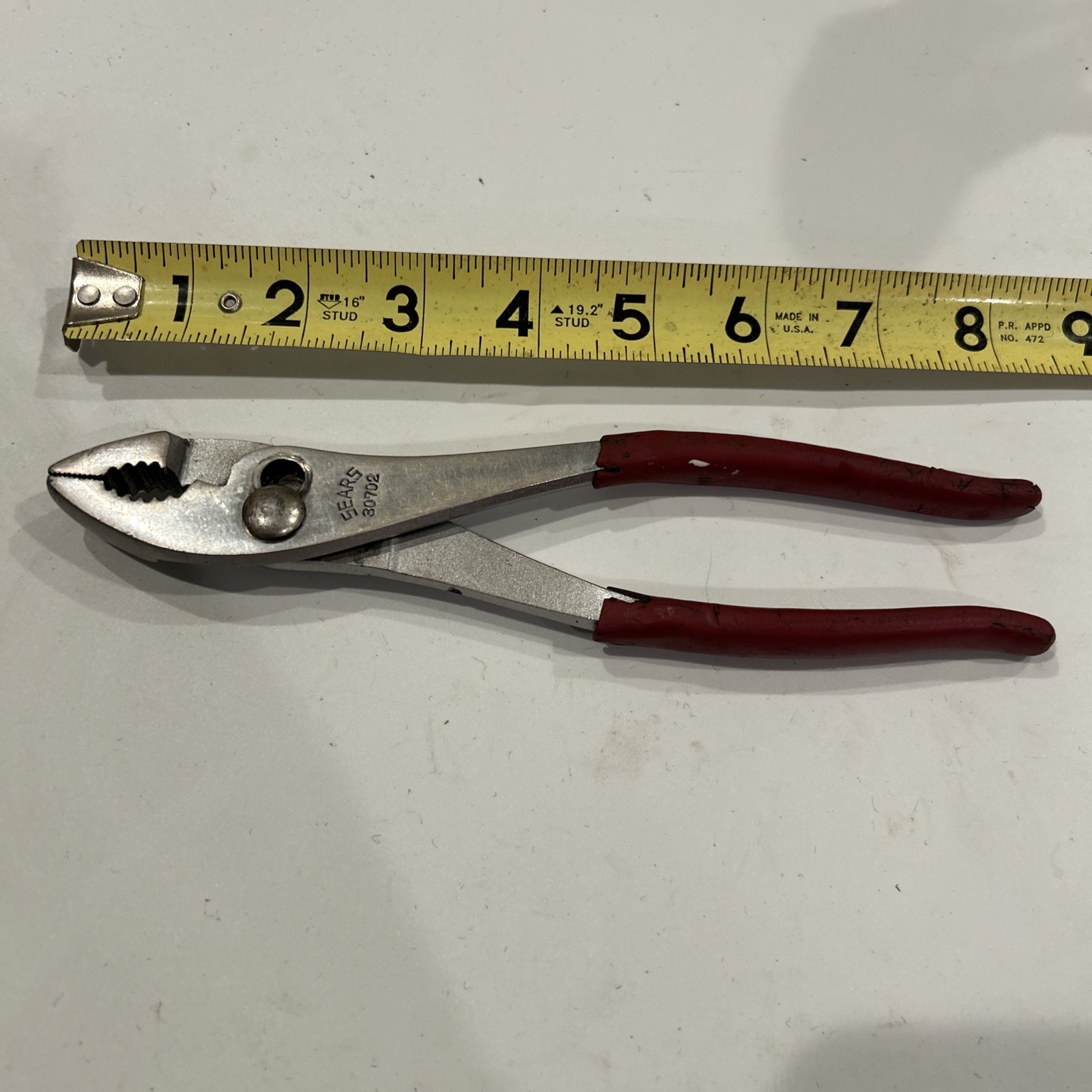 Sears 30702 Slip Joint Pliers Made In Japan