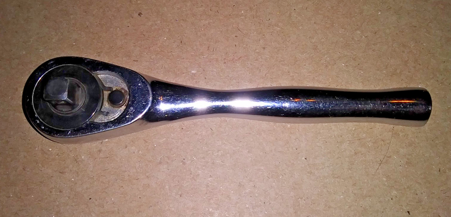 Cornwell Tools USA 🇺🇸 1/4″ Drive 5″ Long Chrome Stubby Ratchet USA 🇺🇸 Made!