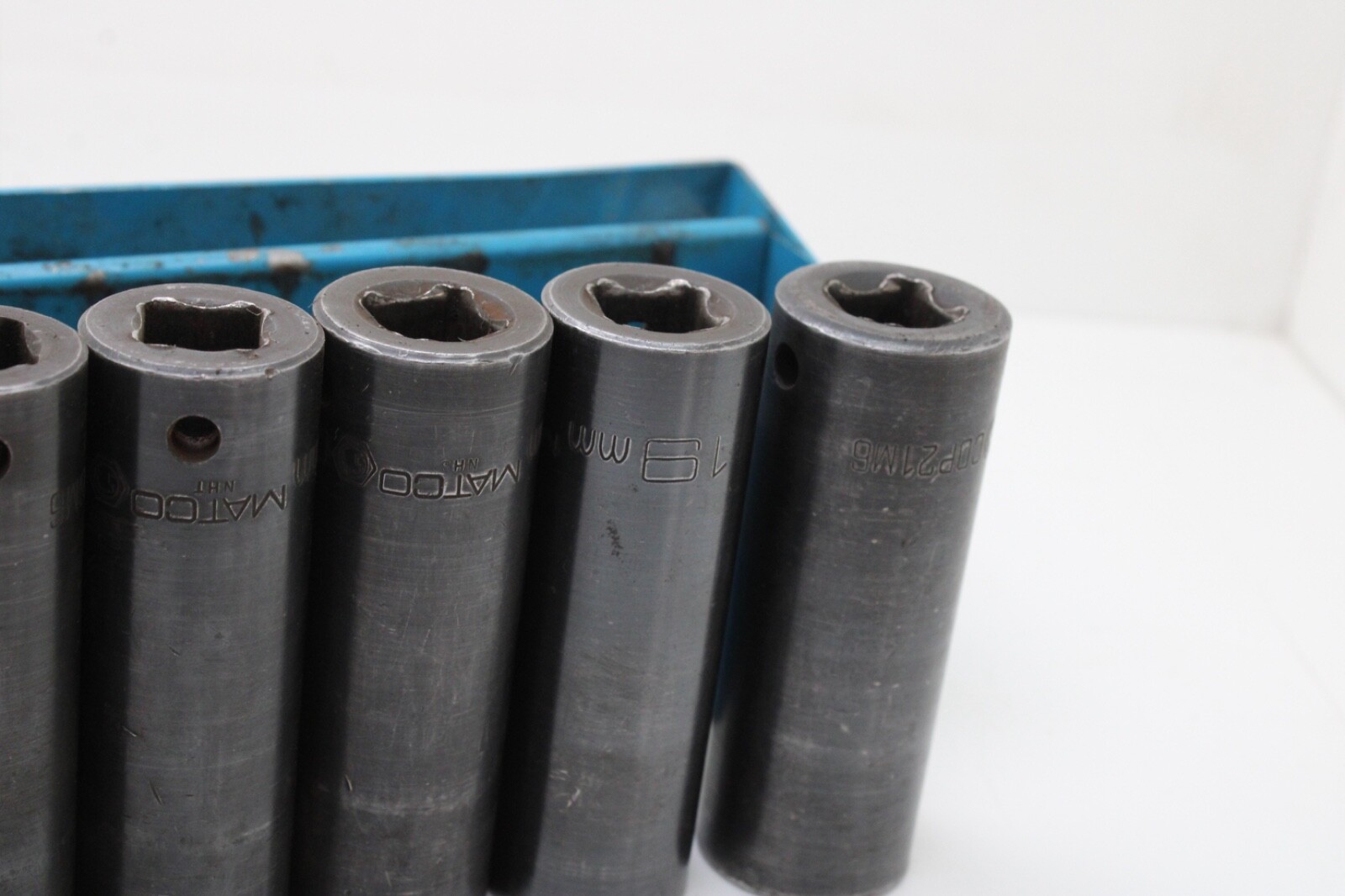Matco CDP10M6-CDP21M6 10- 21mm 1/2″ Drive 11 Pc 6 Point Deep Impact Socket USA