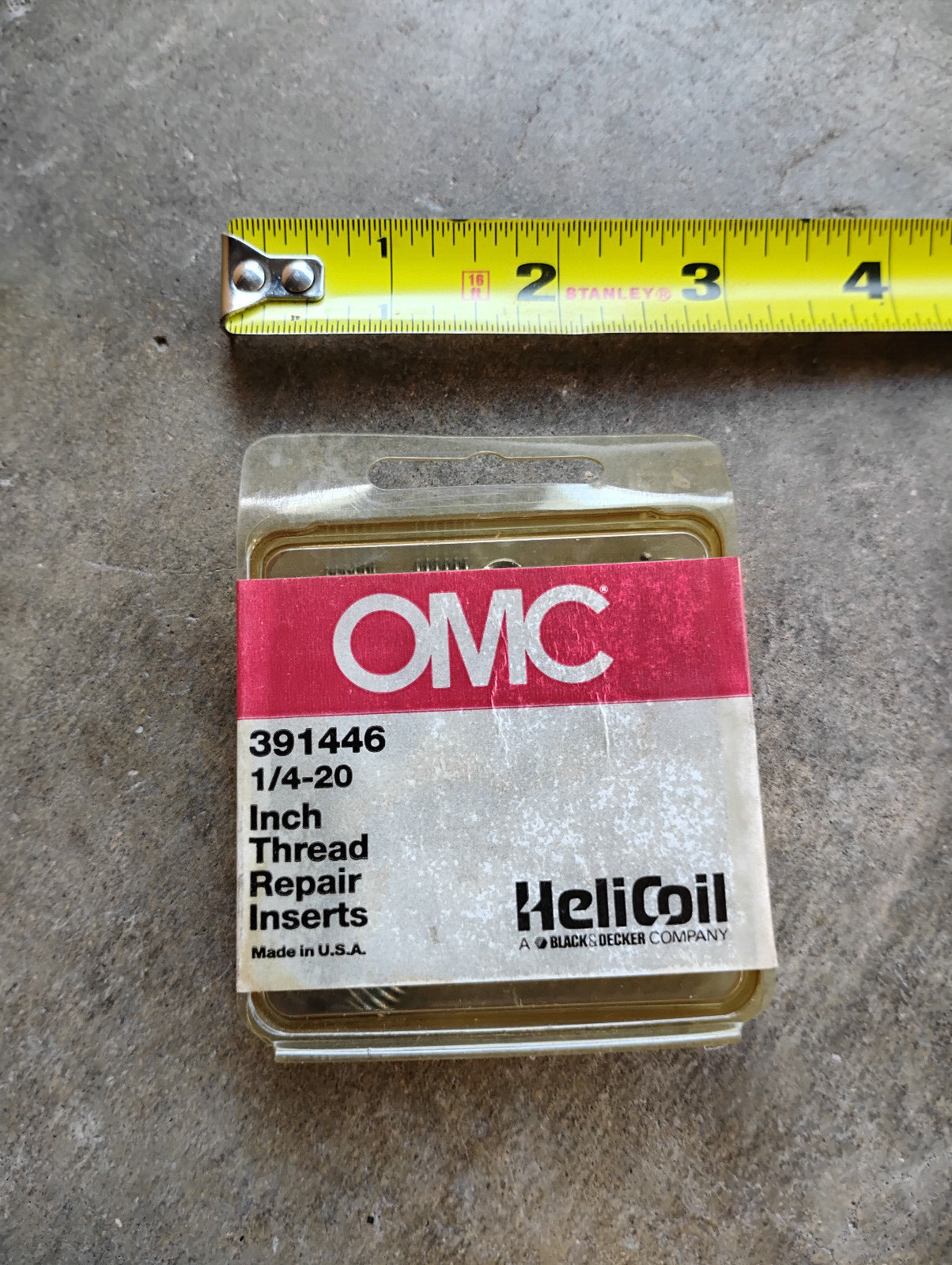 HeliCoil 1/4-20 Inch Thread Repair Inserts 12pk