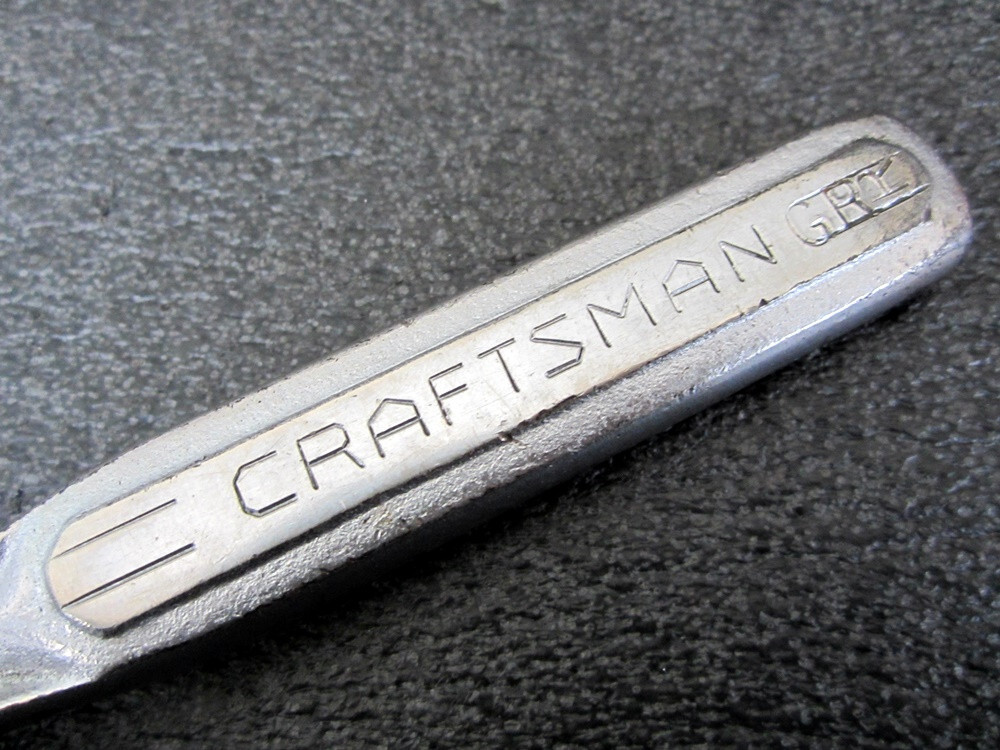 Vintage Craftsman 1/2″ Drive Ratchet 44970 Oil Port =V= Flying V Made in USA