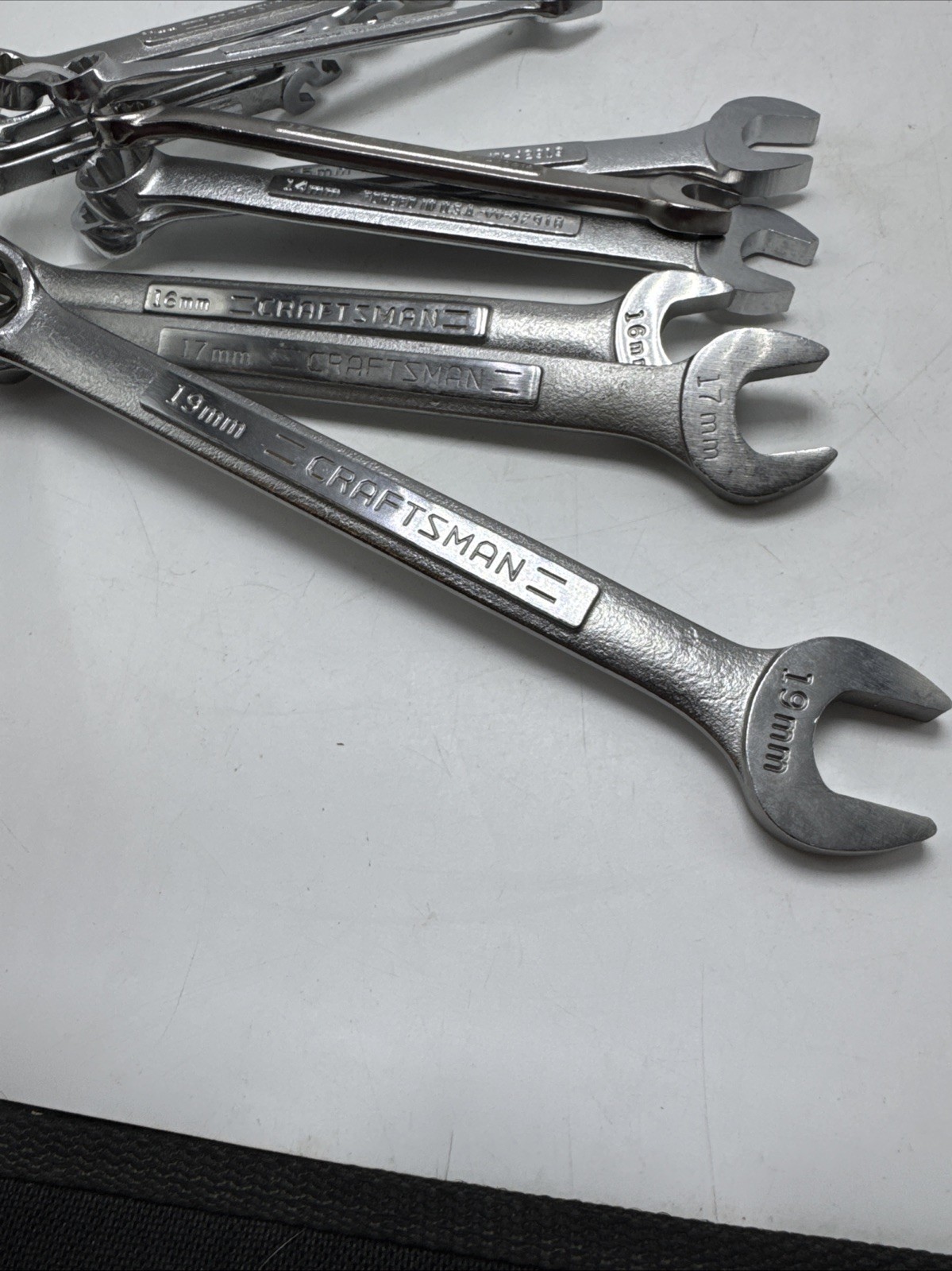 Craftsman Overdrive 11 Piece Metric Combination Wrench Set 6mm – 19mm USA