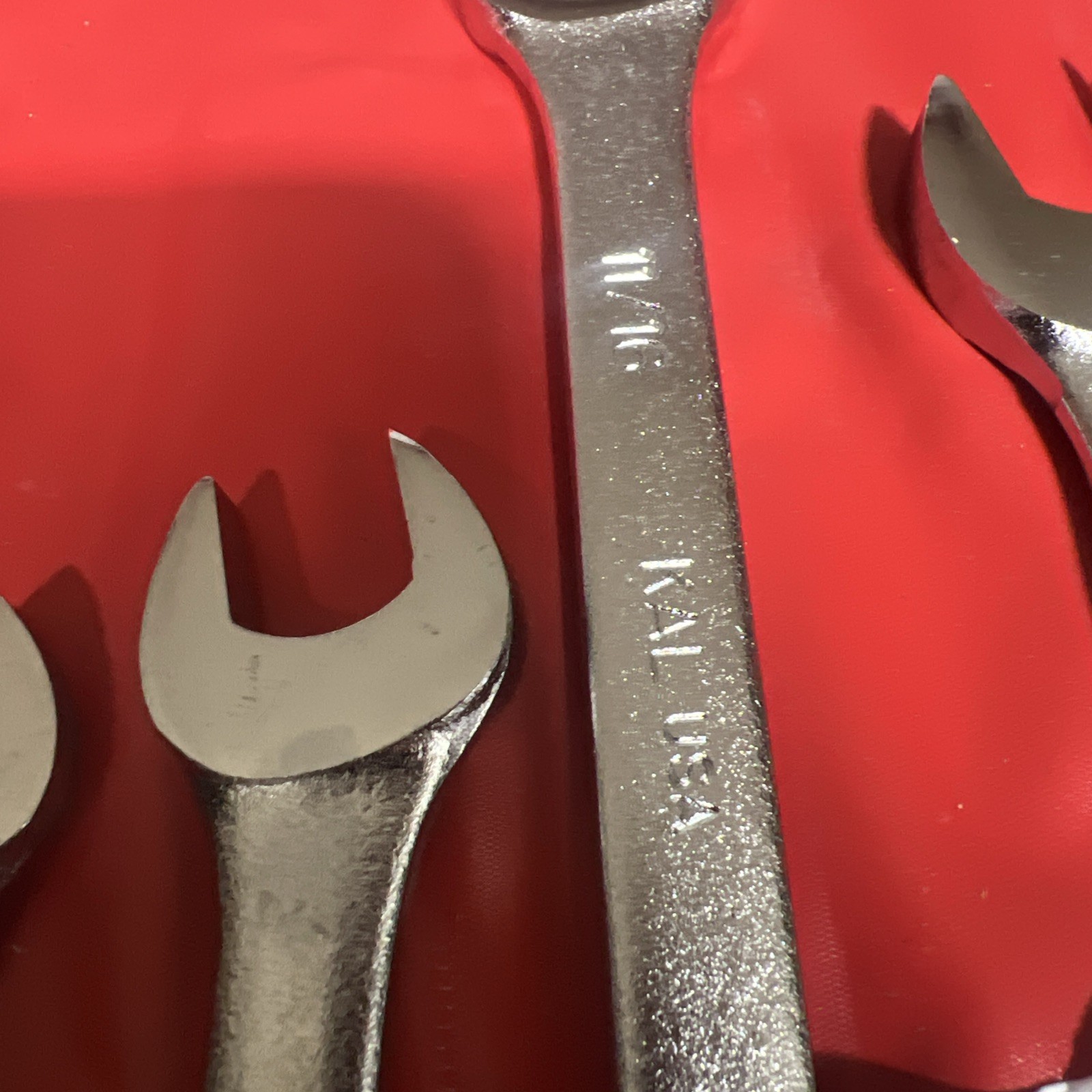 KAL Tools, 12 Pc, SAE, Combination Wrench Set High Quality Made In USA 5 Stars!
