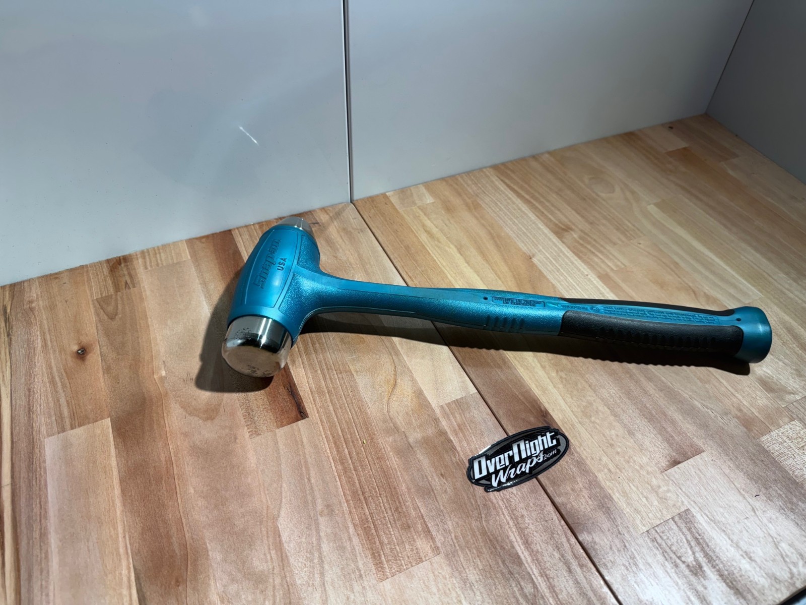 Snap On Tools HBBD40PB 40oz Pearl Blue Dead Blow Ball Peen Hammer USA mint