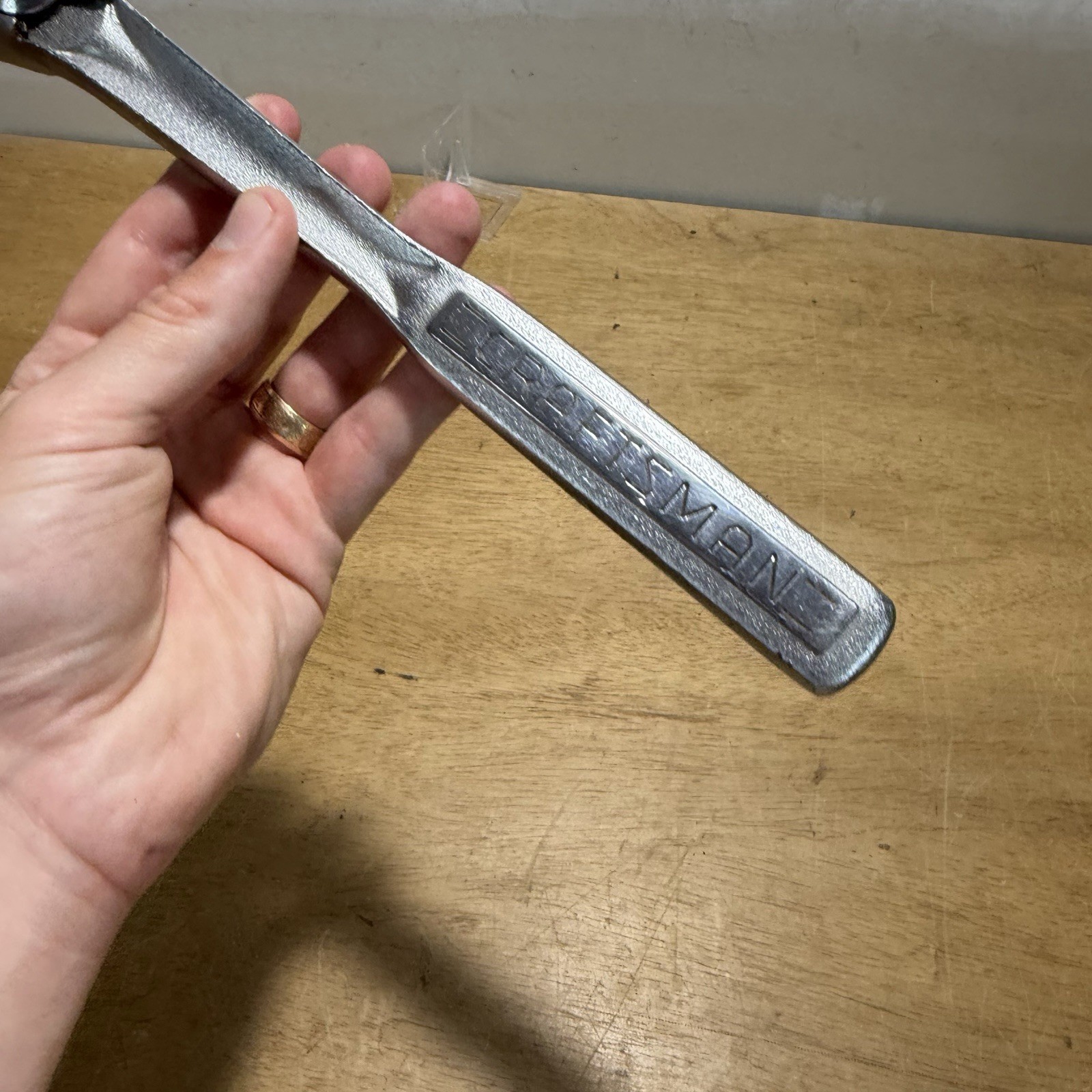 Craftsman Ratchet 1/2″ Drive USA -V- 44985 Wrench USA Made Quick Release