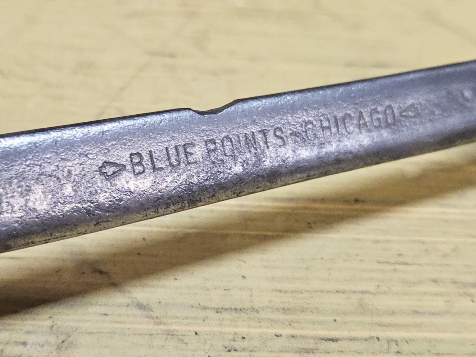 VINTAGE BLUE-POINT 16PC SAE OPEN END/COMBINATION WRENCH SET