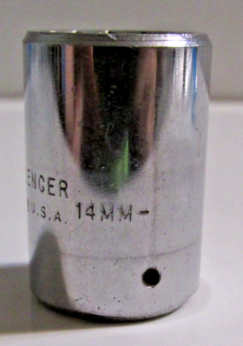 T #181 – PROTO Challenger 3/8″ DR X 14MM 12 point SOCKET, P/N 1214MD