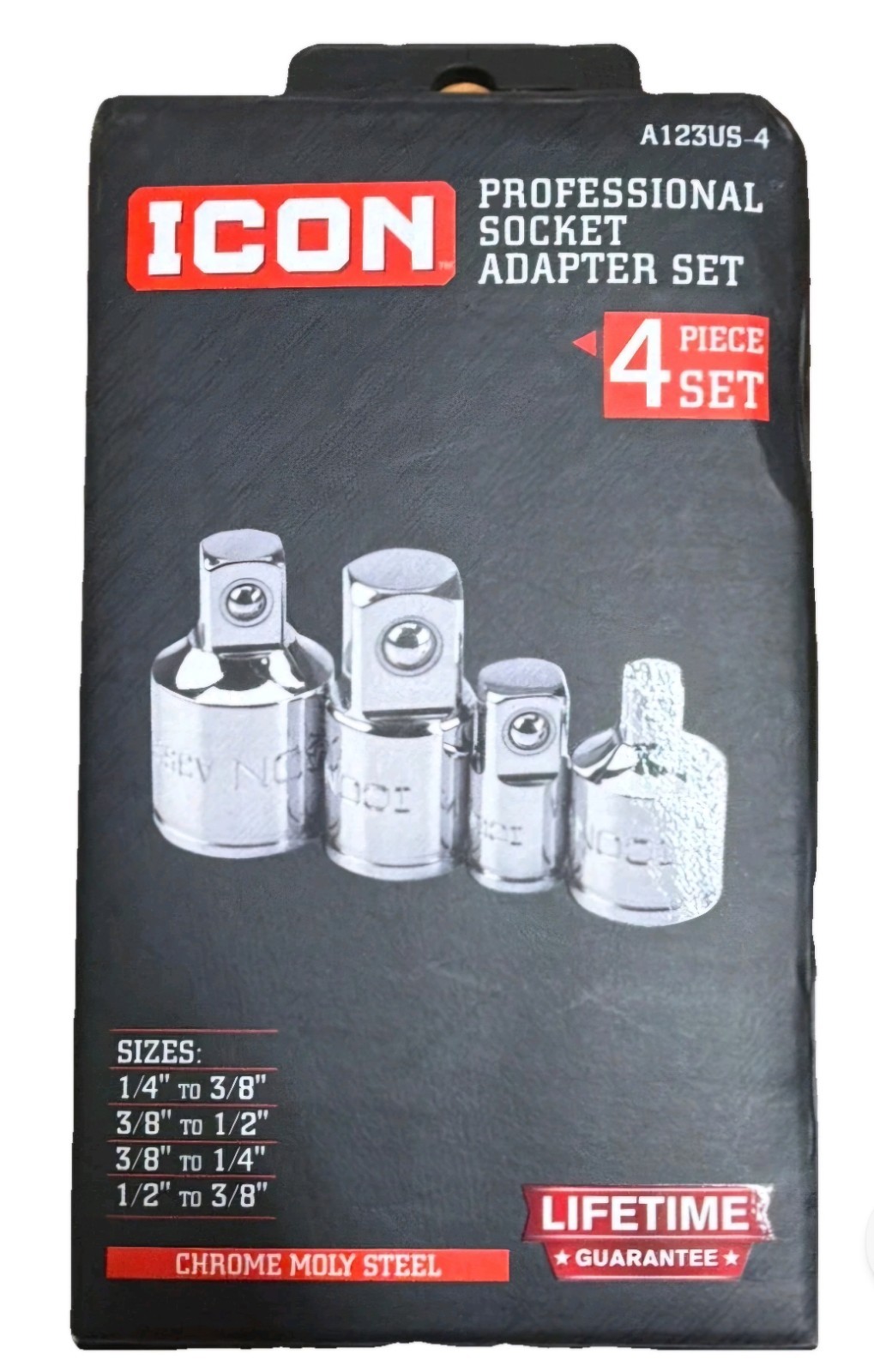 Icon Professional Socket Adapter Set (4-Piece)