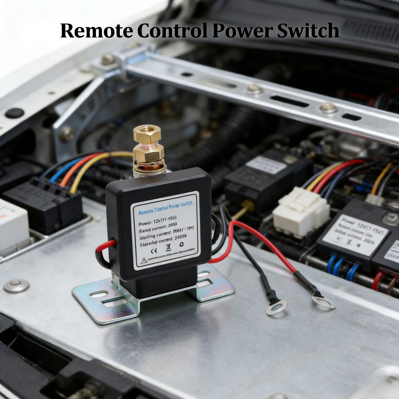 Wireless Remote Control Battery Relay Switch Car Starter,Battery Switch 12v Car