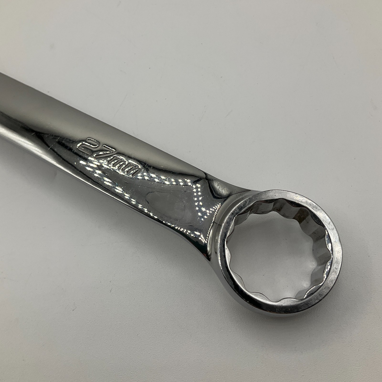 Snap-on 27 mm 12-Point Metric Flank Drive Combination Wrench OEXM270B