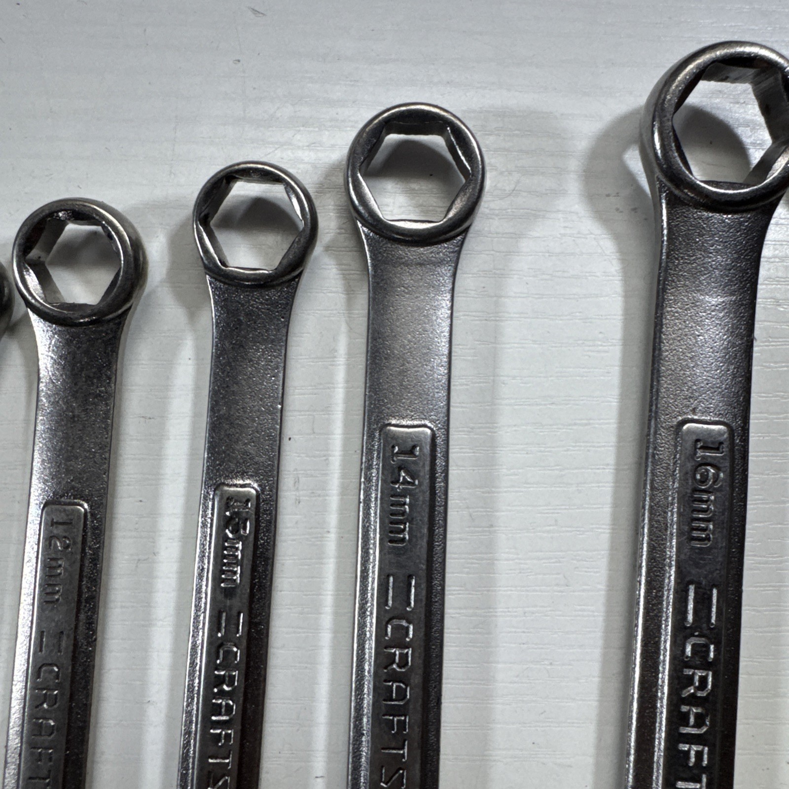 Sears Craftsman 6 Point 11 Piece Metric Wrench Set See Photos
